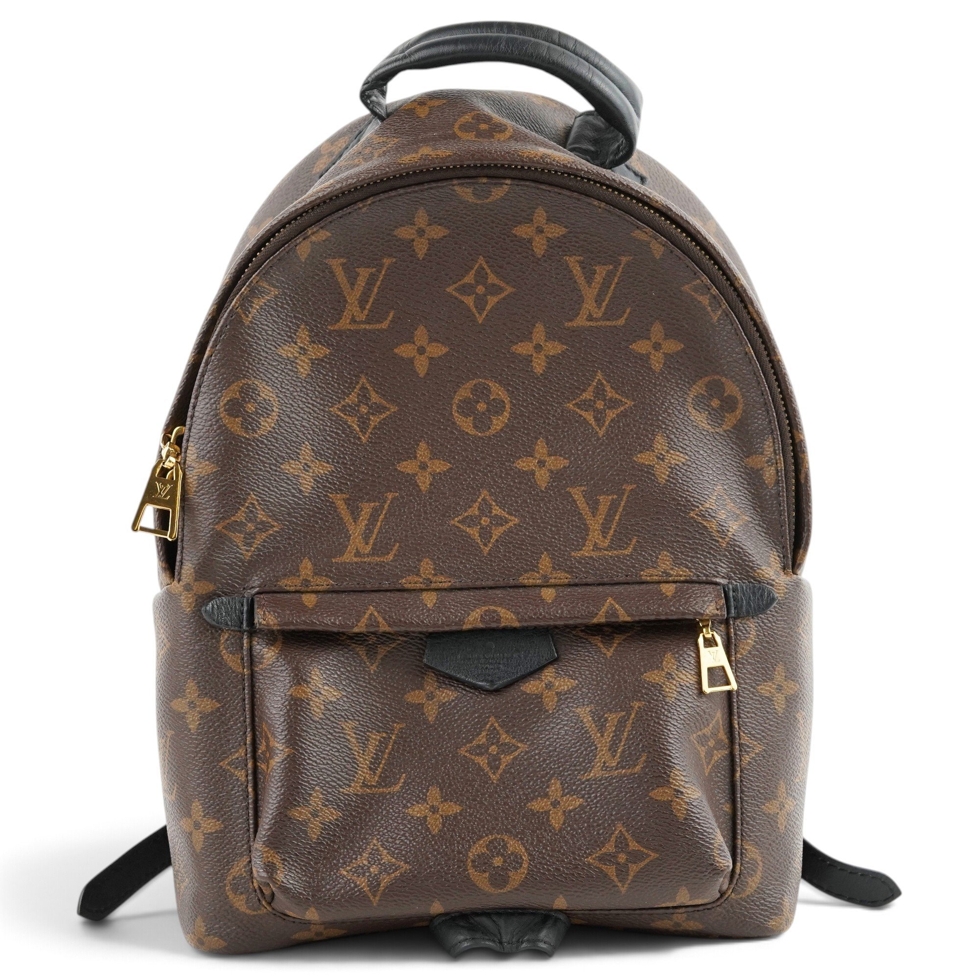 Patent leather backpack
