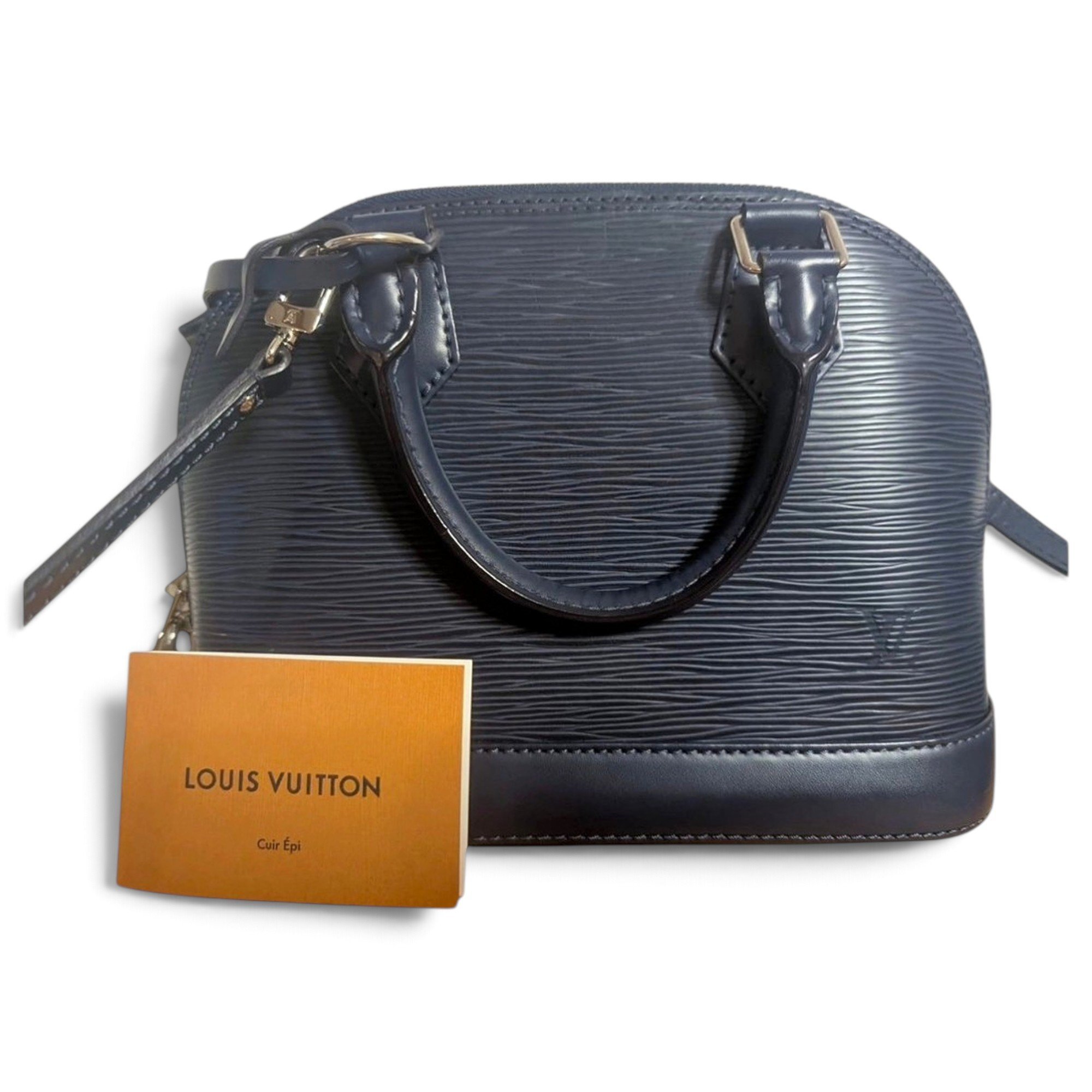Louis Vuitton Alma BB leather handbag