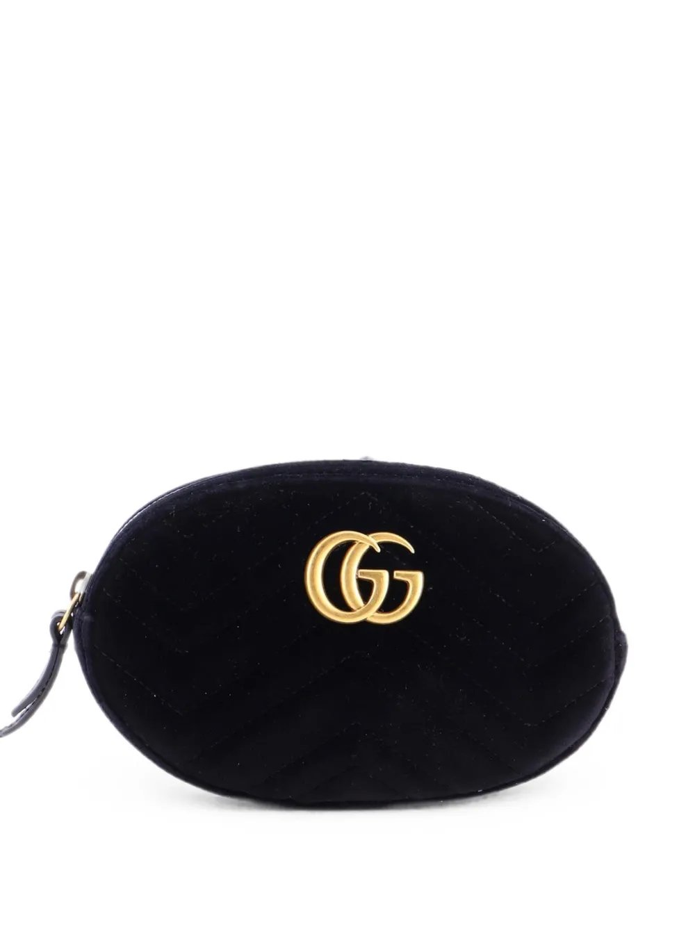Gucci GG Marmont Matelasse Velvet belt bag
