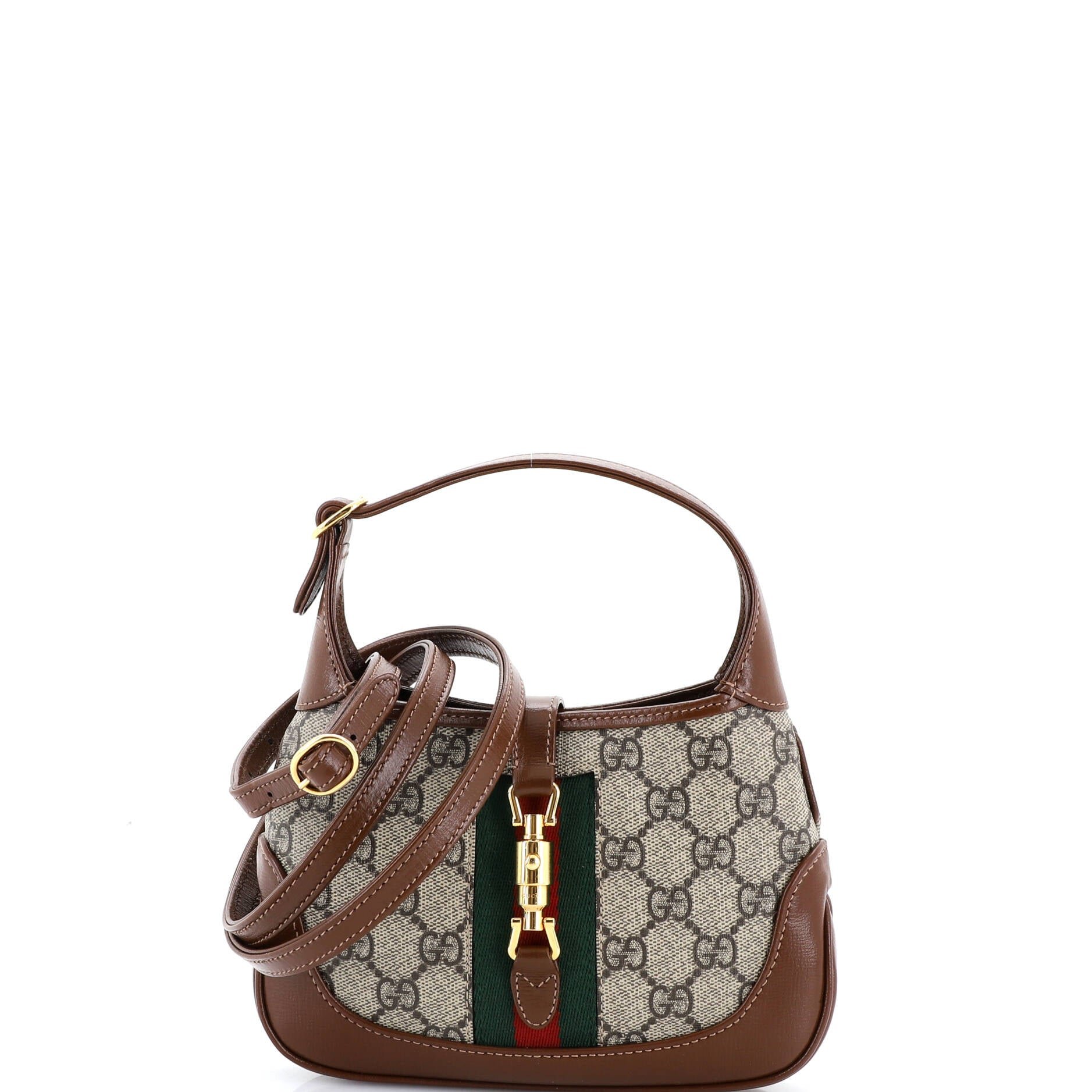 Gucci Jackie 1961 Hobo GG Coated Canvas Mini