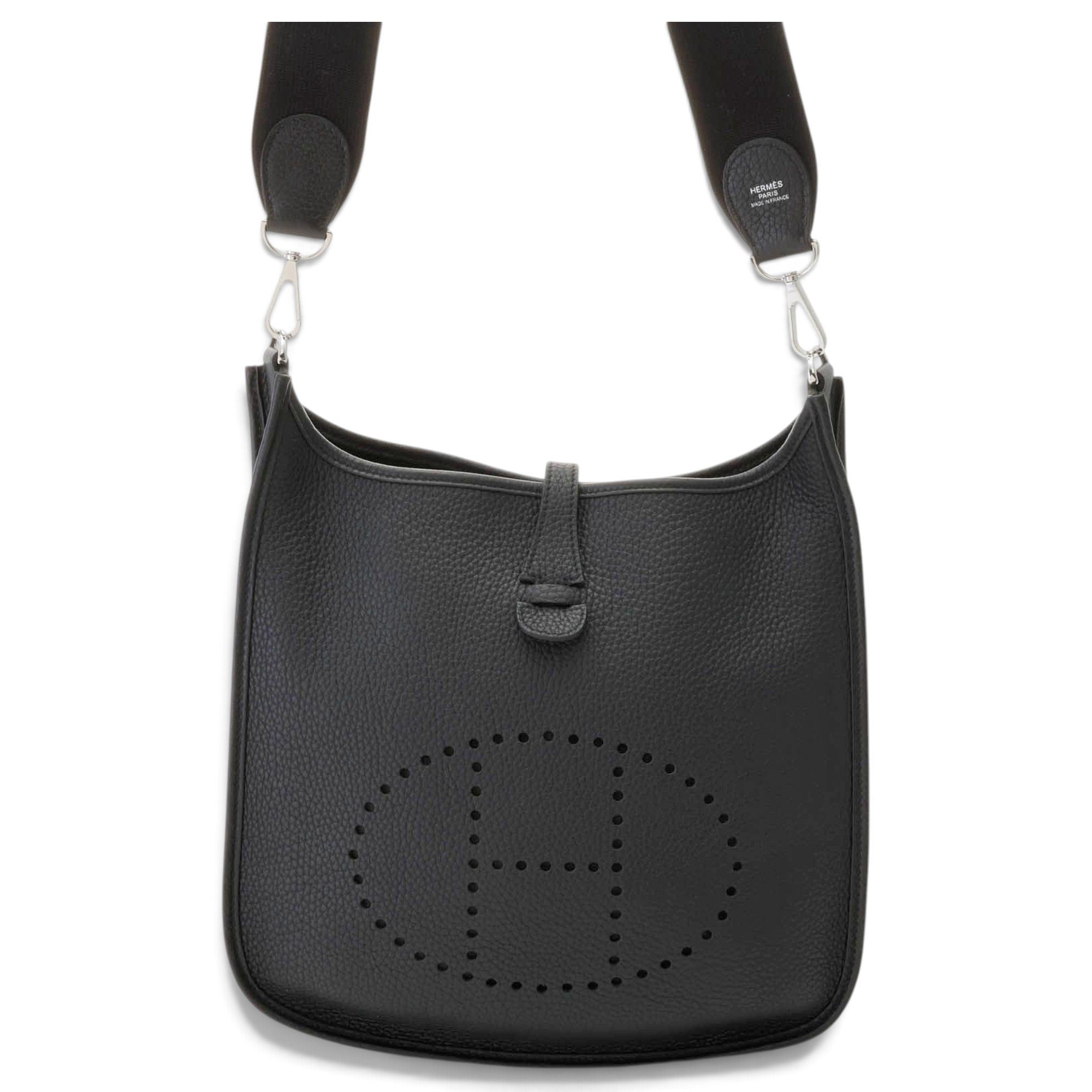 Evelyne leather handbag