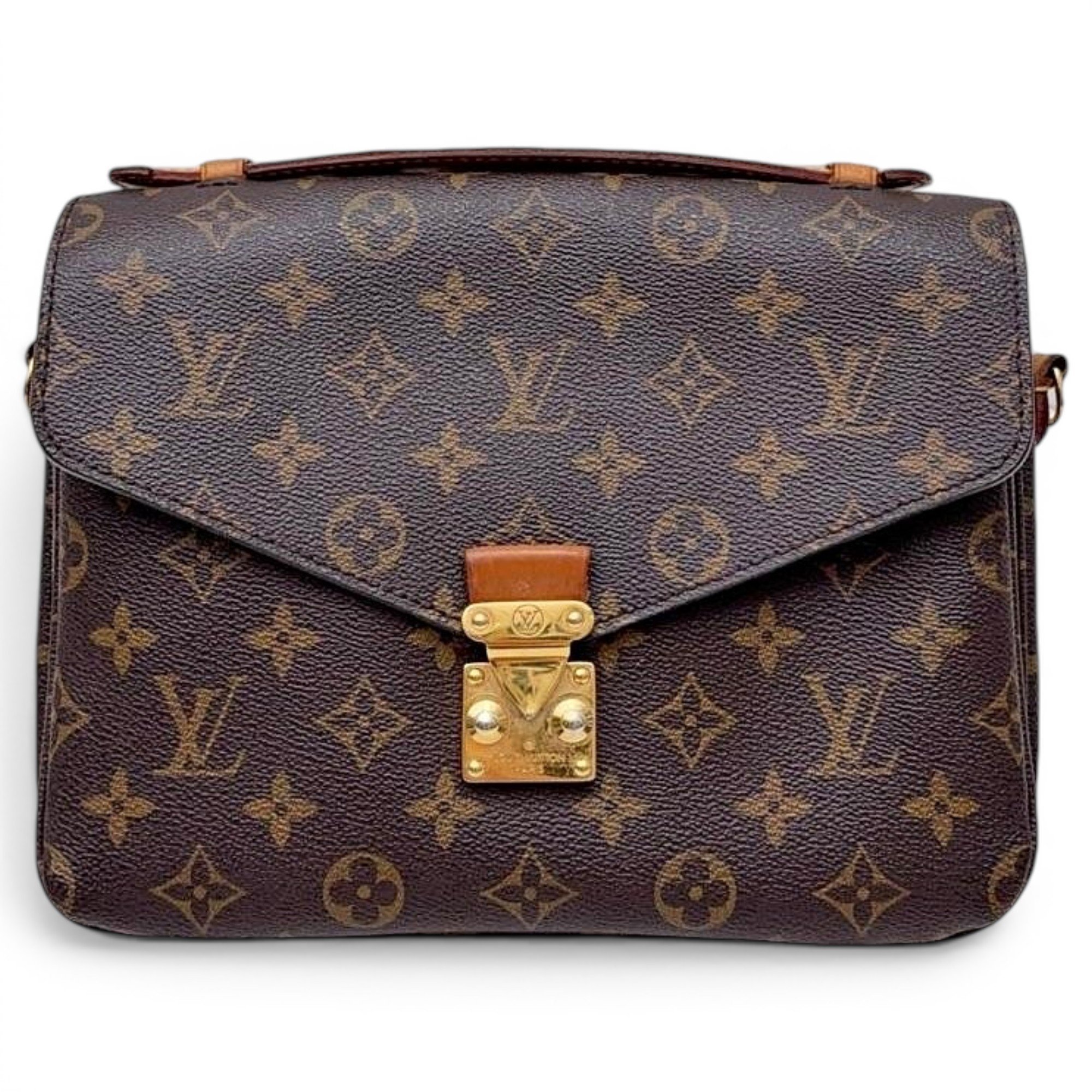 Metis leather handbag