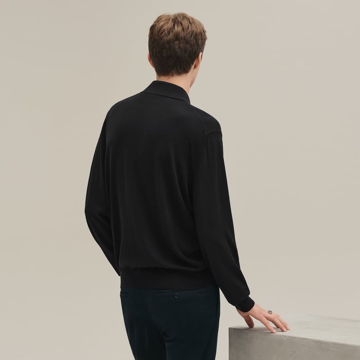 Noir "Detail H" Polo Shirt