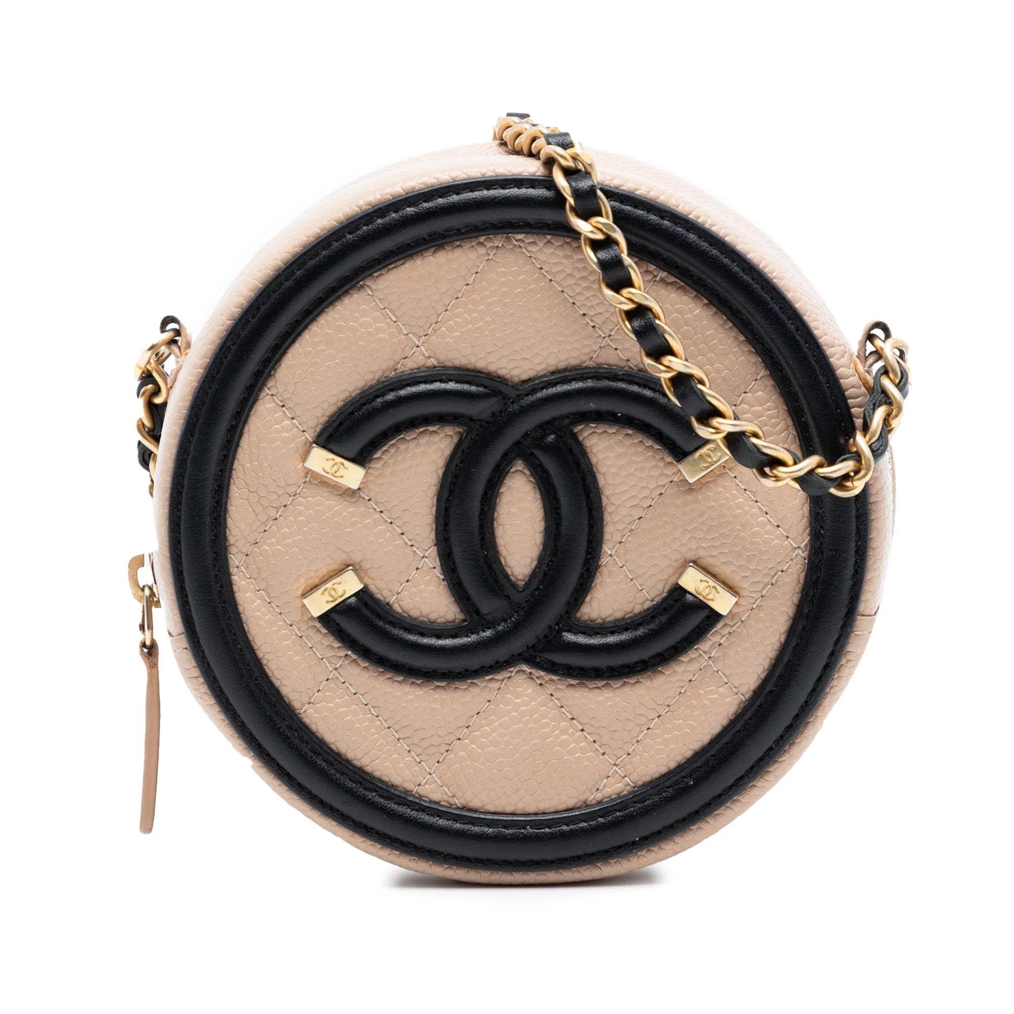 CC Filigree leather handbag