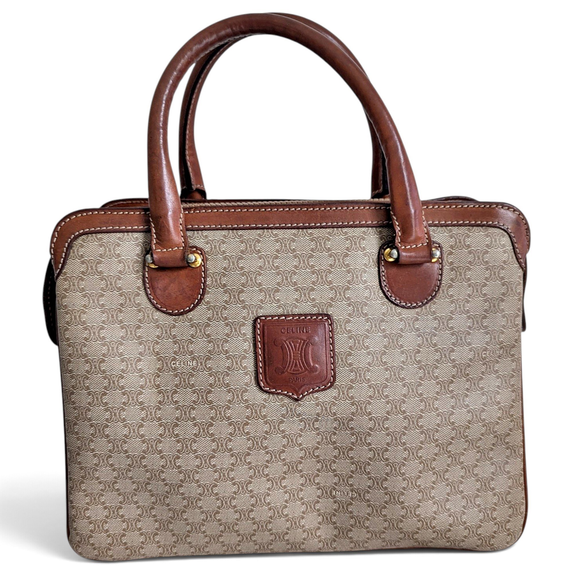 Celine Cabas leather tote