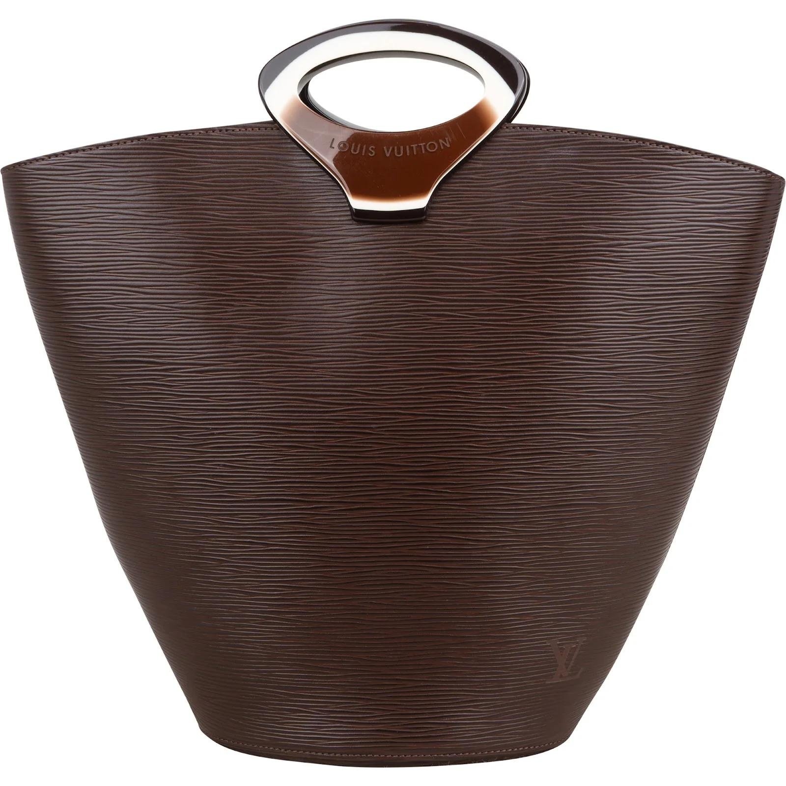 Noctambule leather handbag