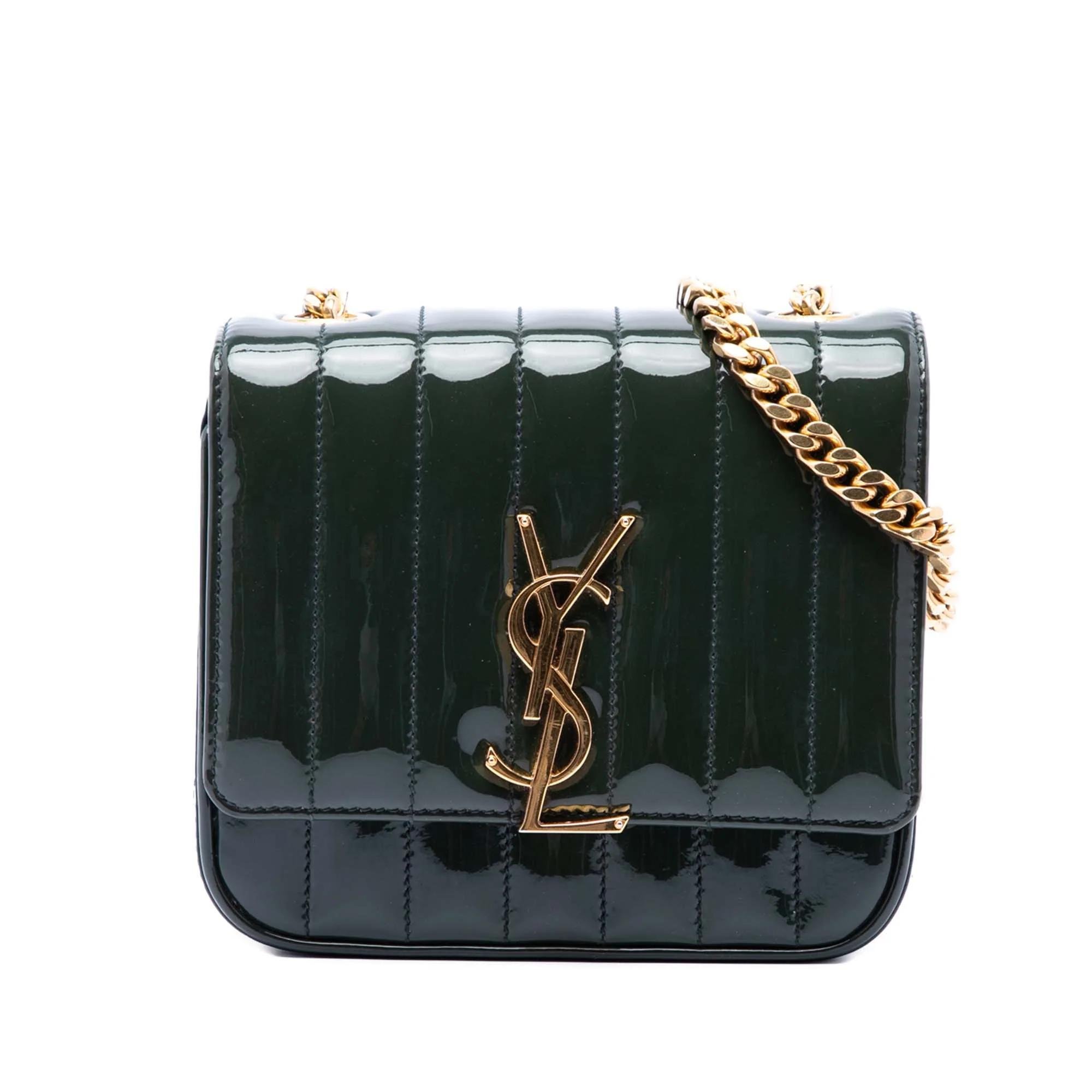 Vicky patent leather bag