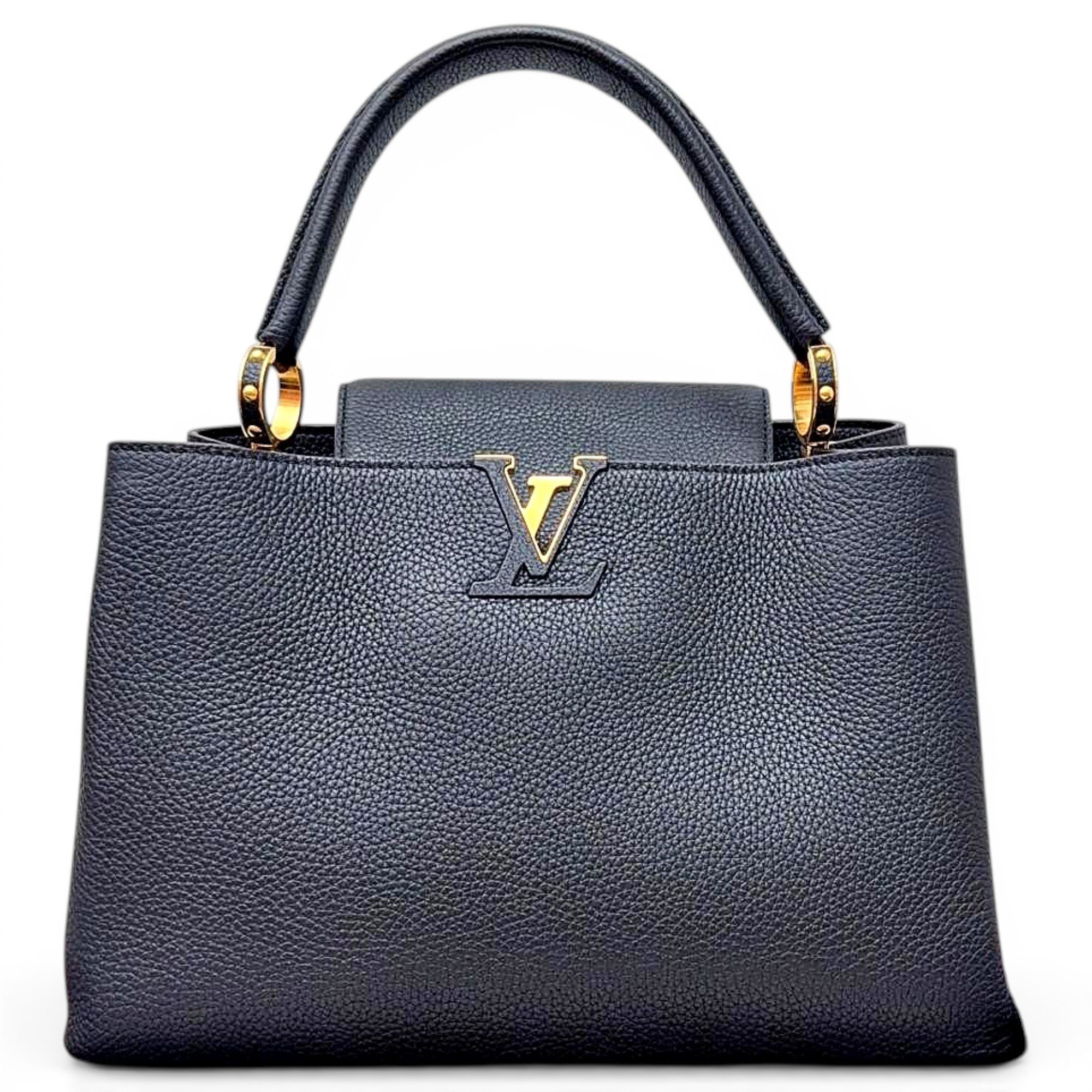 Capucines leather handbag