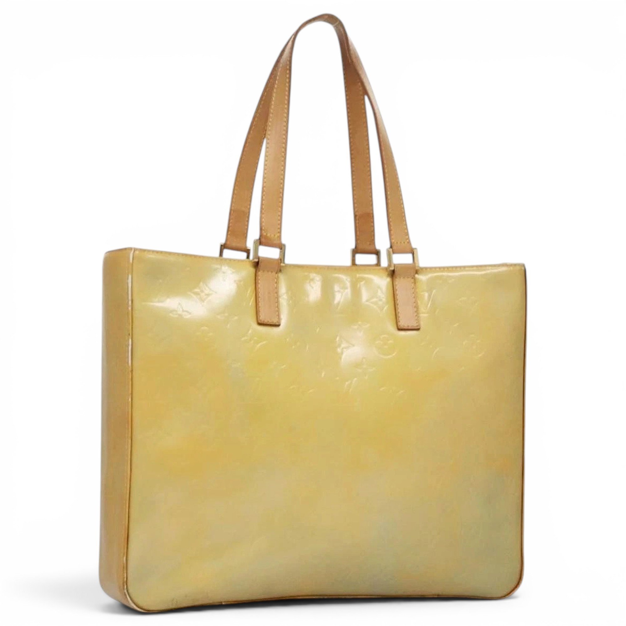 Leather tote