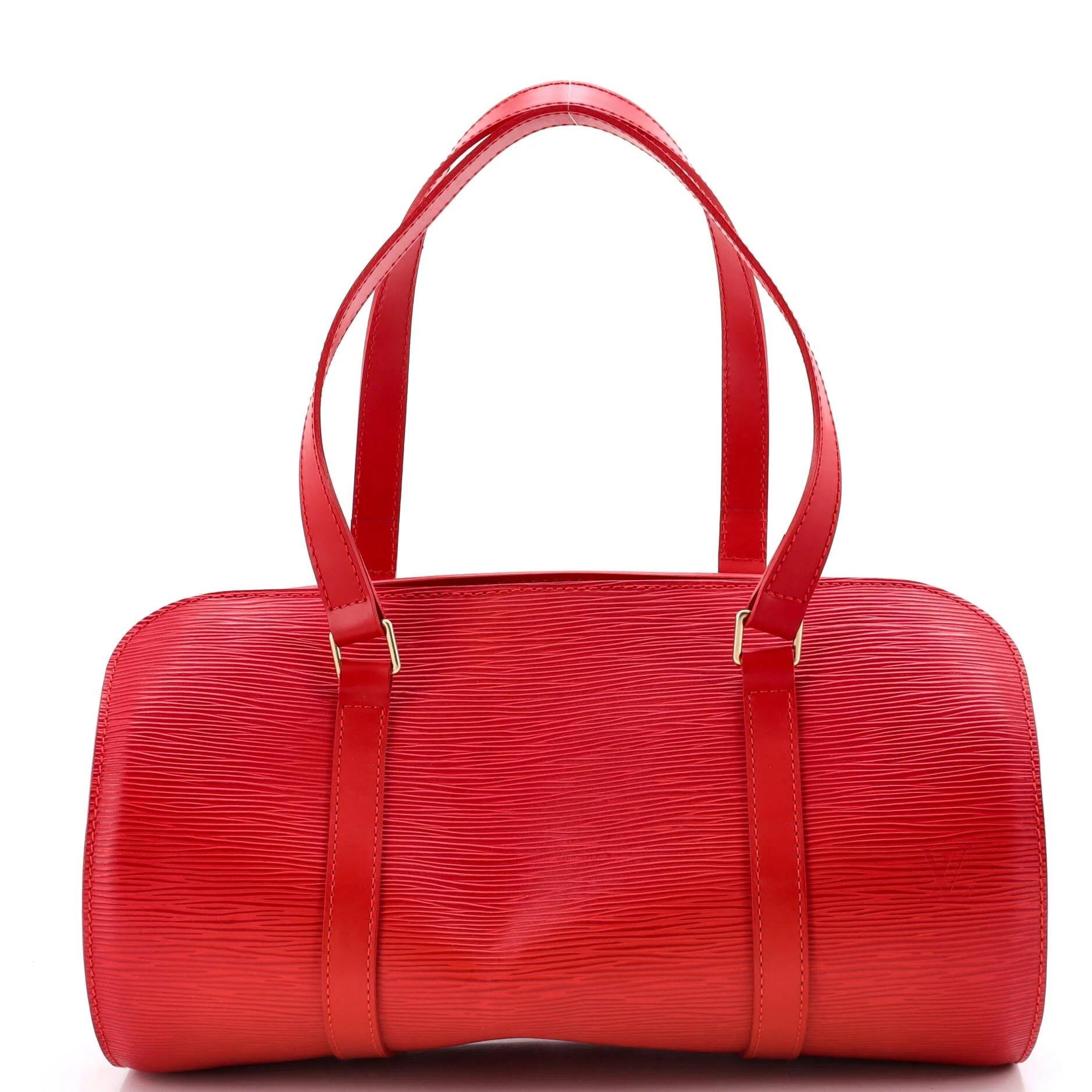 Leather bowling bag