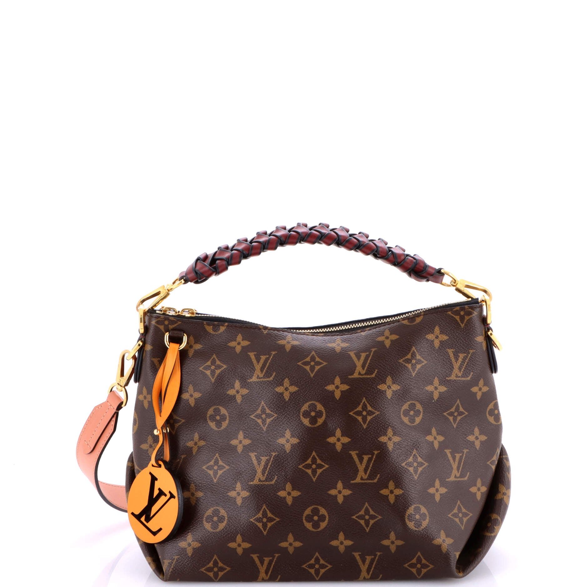 Louis Vuitton Braided Handle Beaubourg Hobo Monogram Canvas Mini