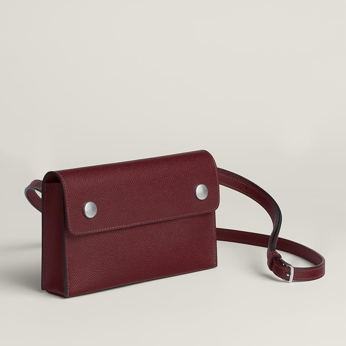 Rouge H Hermèsnap Wallet