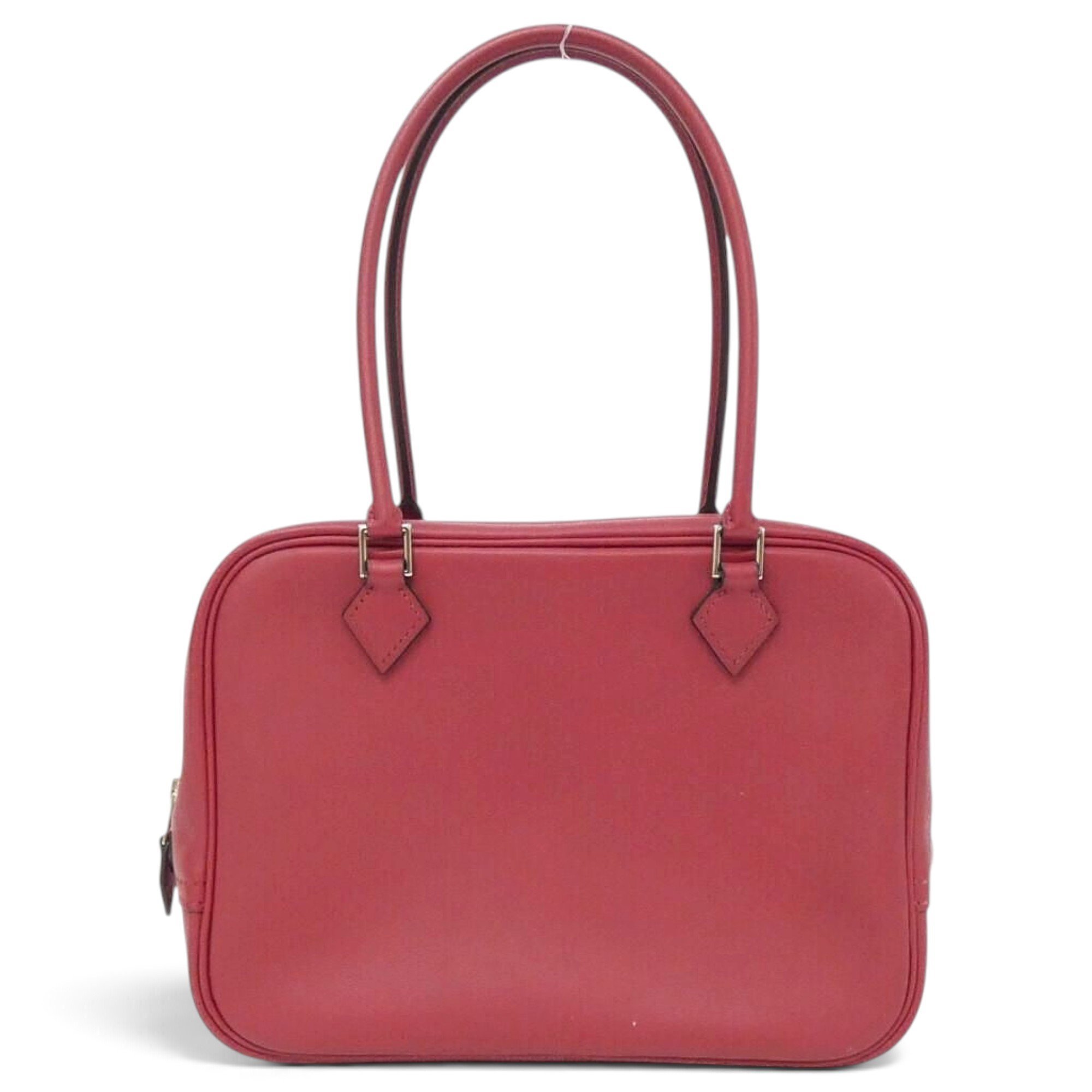 Plume leather handbag