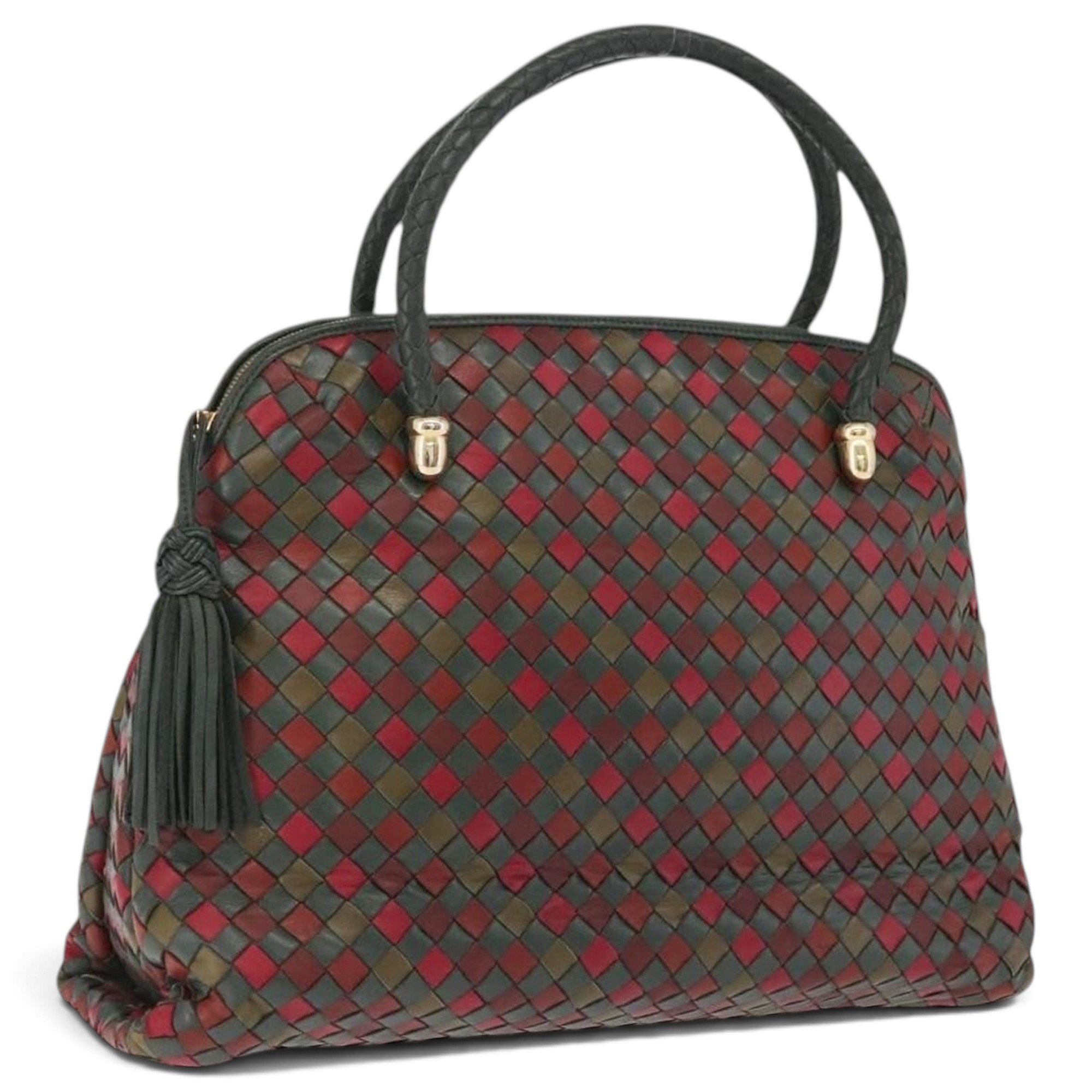 Veneta leather handbag