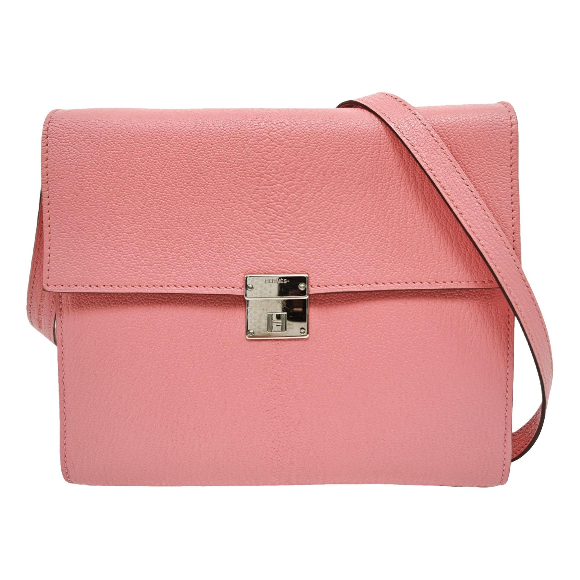 Clic 16 leather crossbody bag