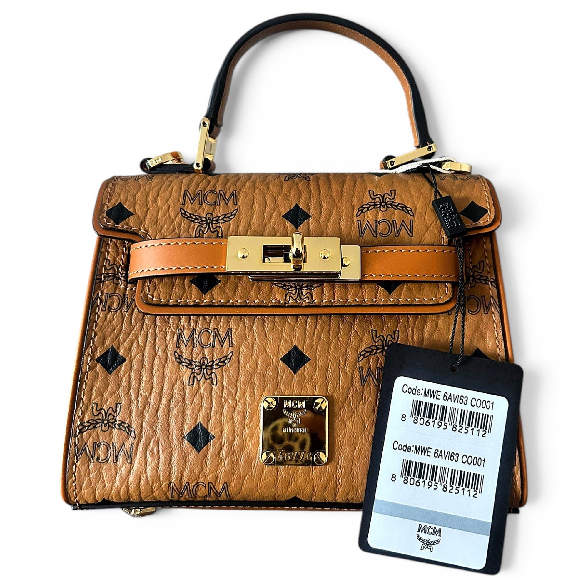 MCM Vegan leather handbag