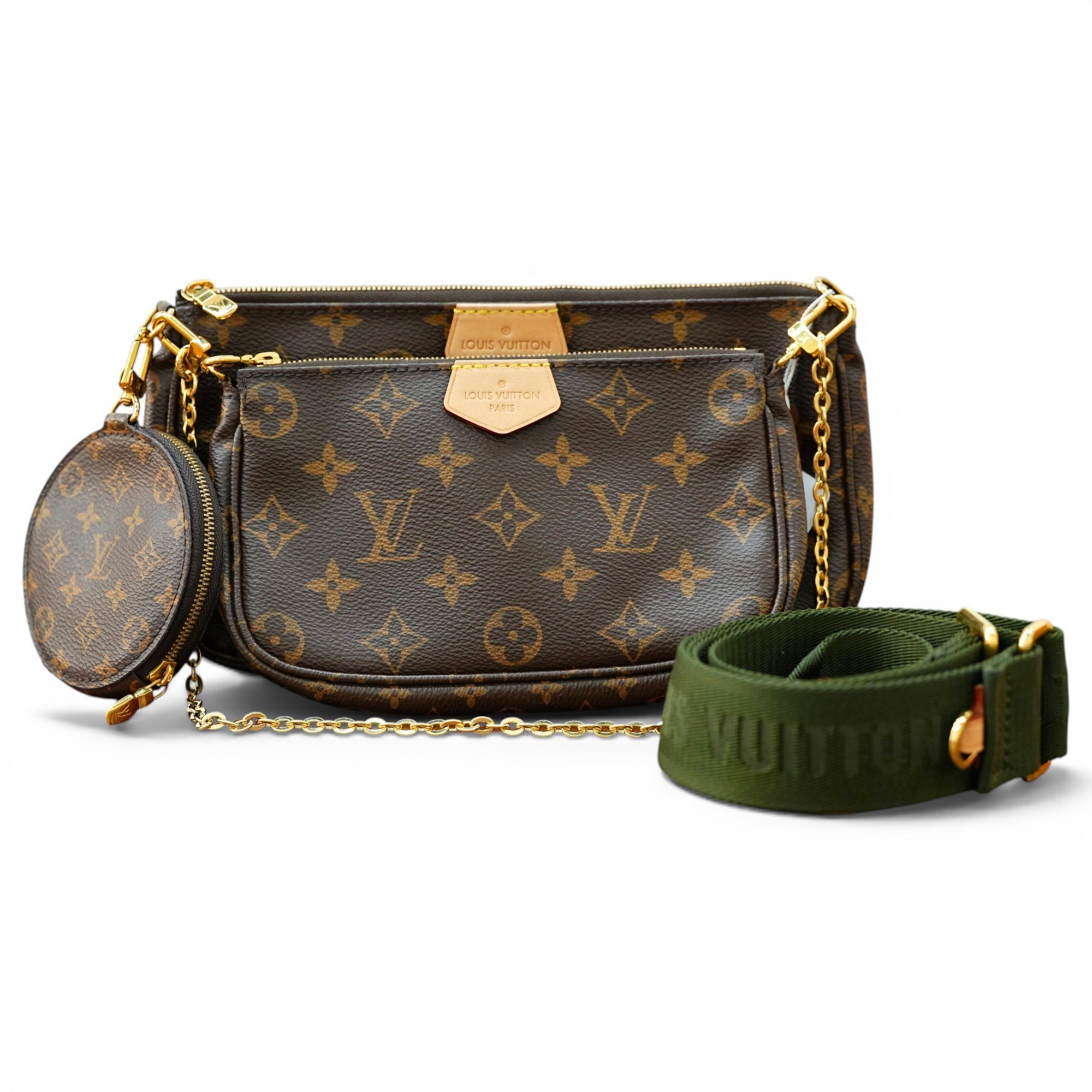 Multi Pochette Accessoires leather crossbody bag