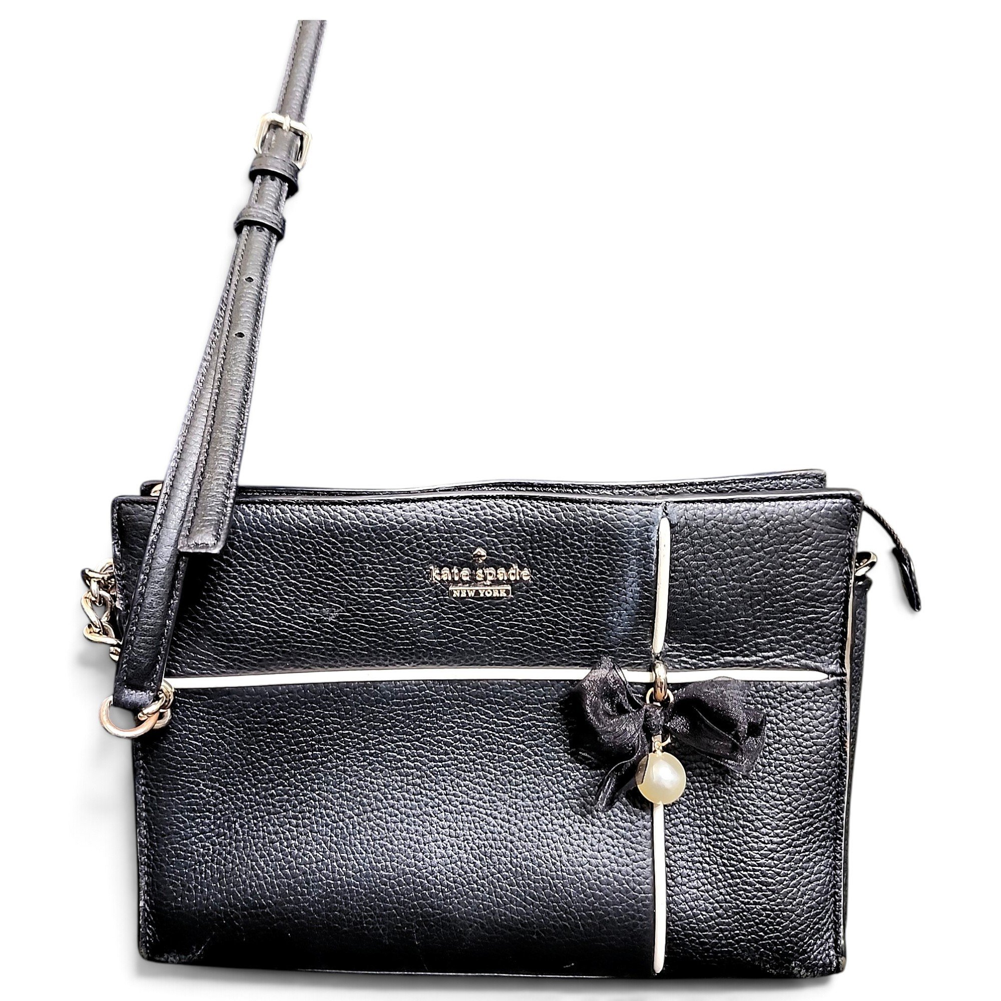 Leather crossbody bag