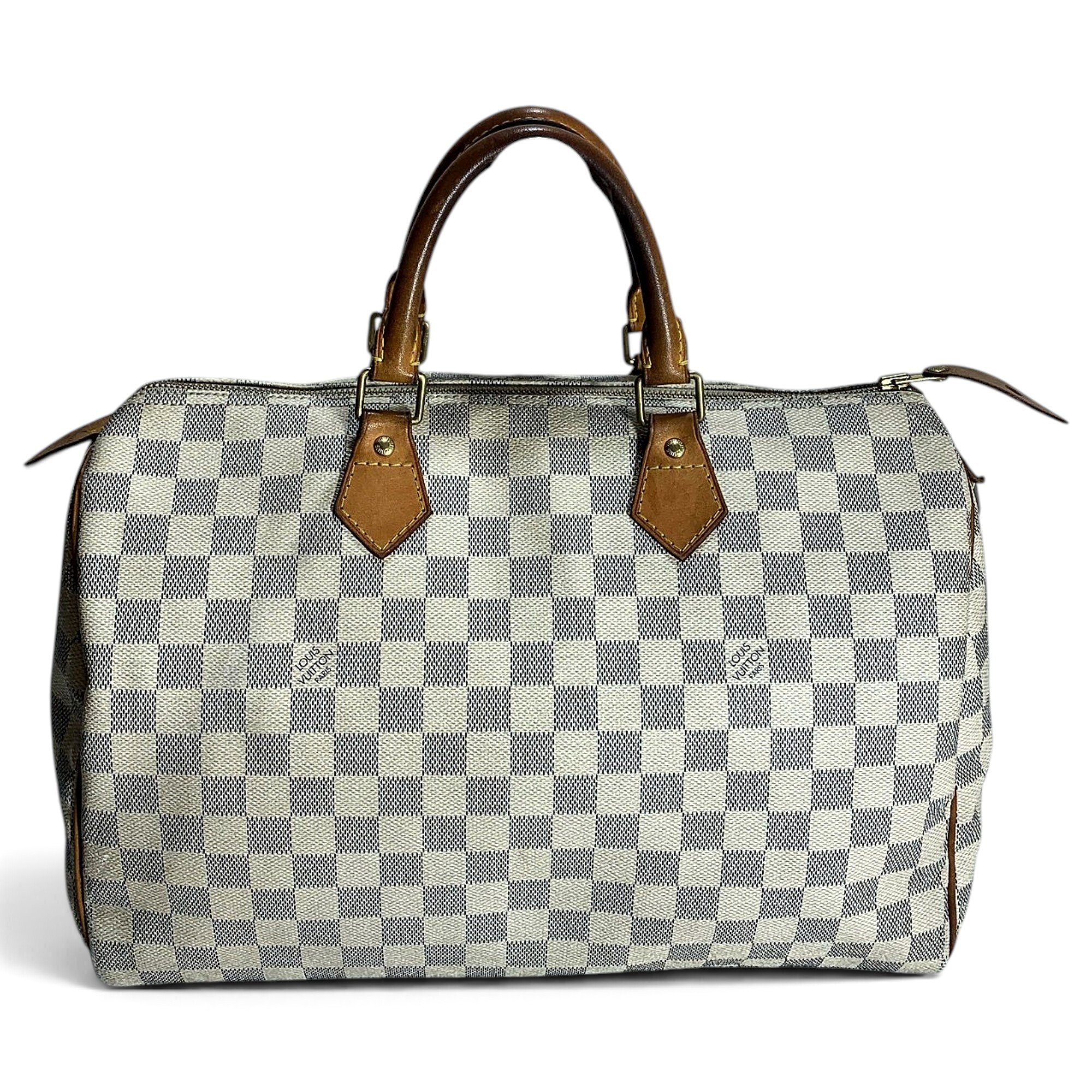 Speedy leather handbag