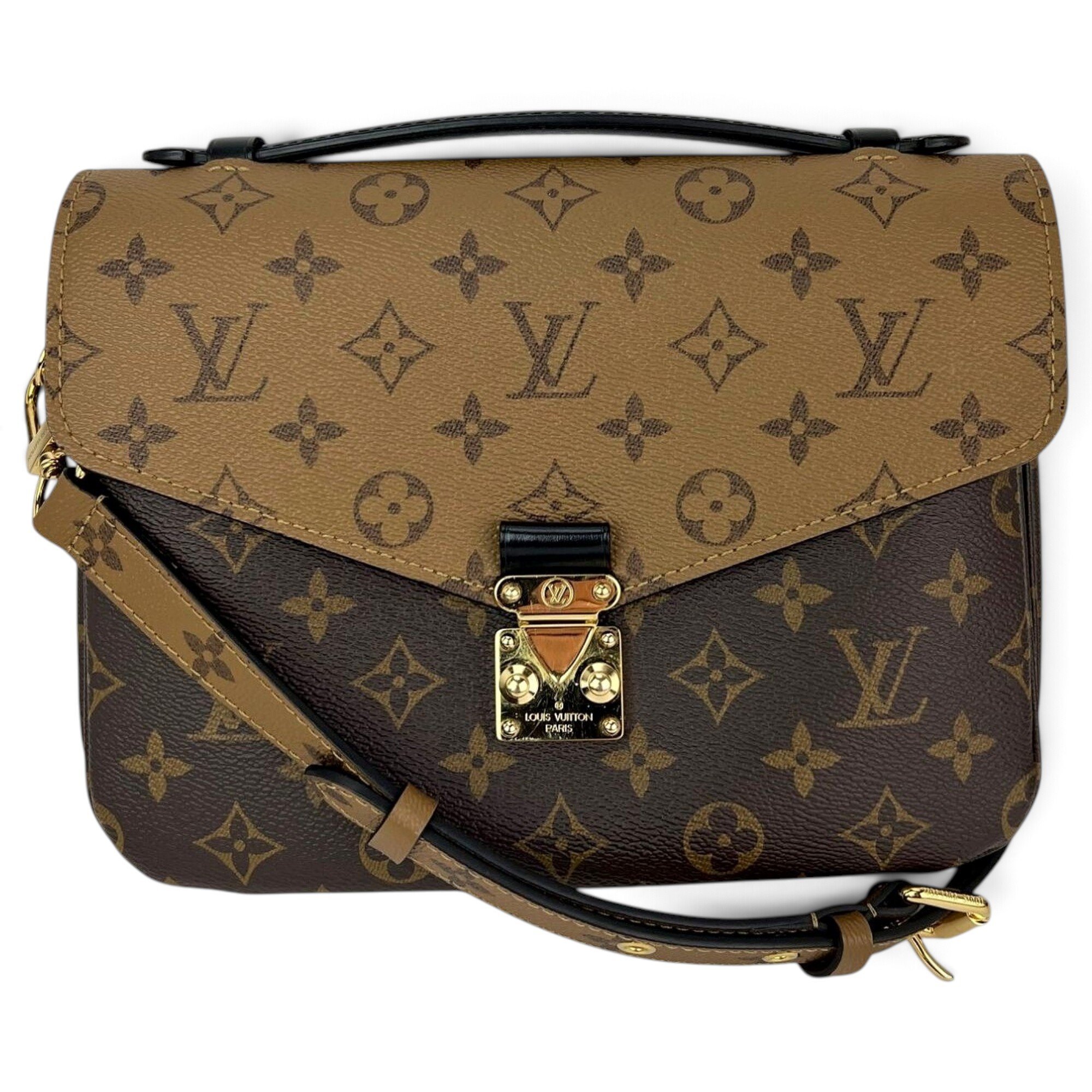 Metis leather satchel
