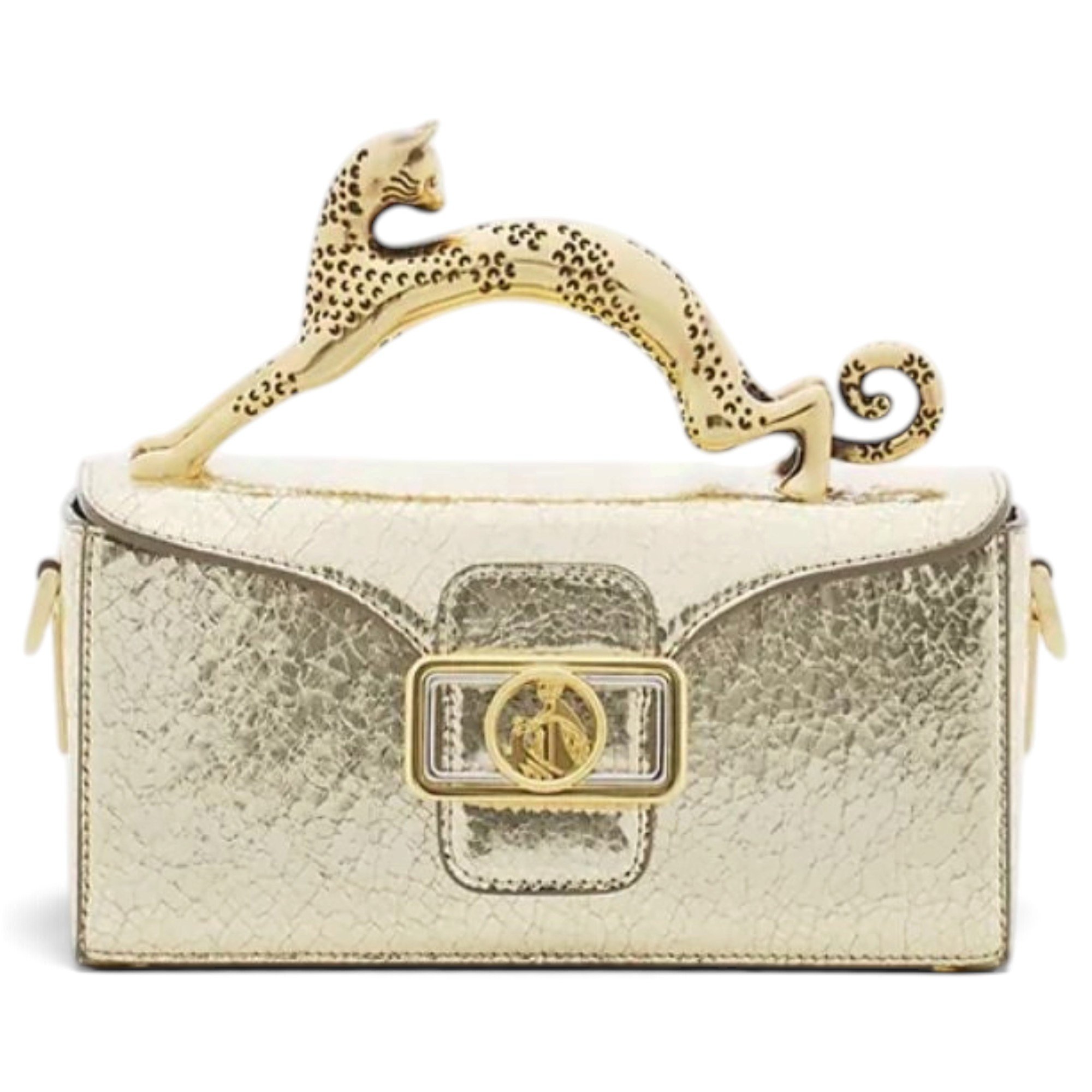 Lanvin Pencil Chat leather handbag