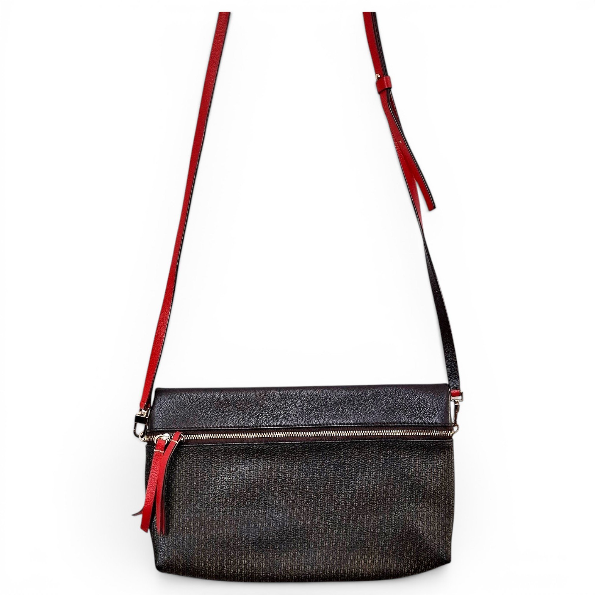 Leather crossbody bag