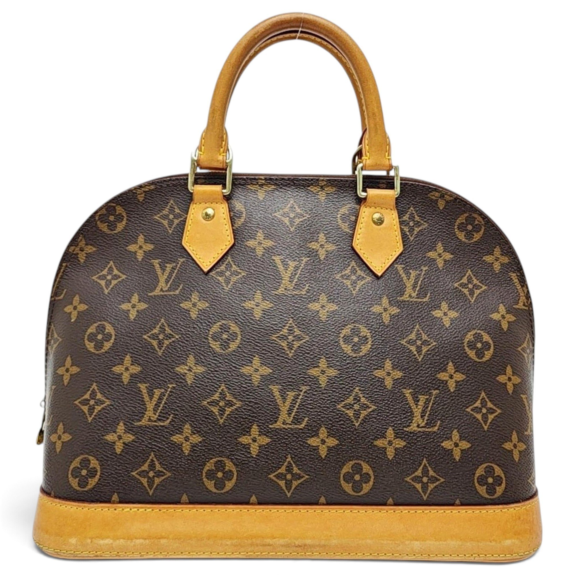 Alma leather handbag