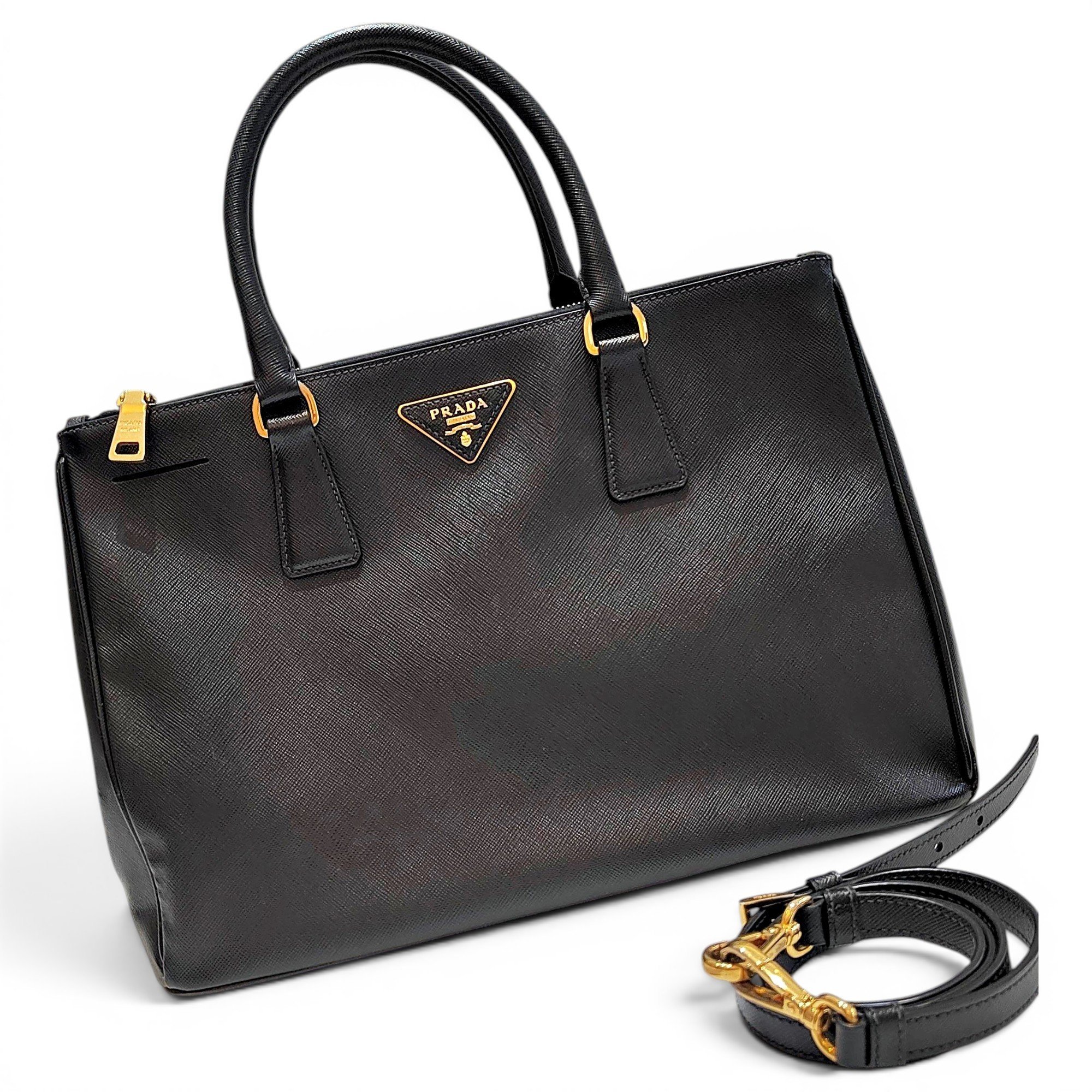 Galleria leather handbag