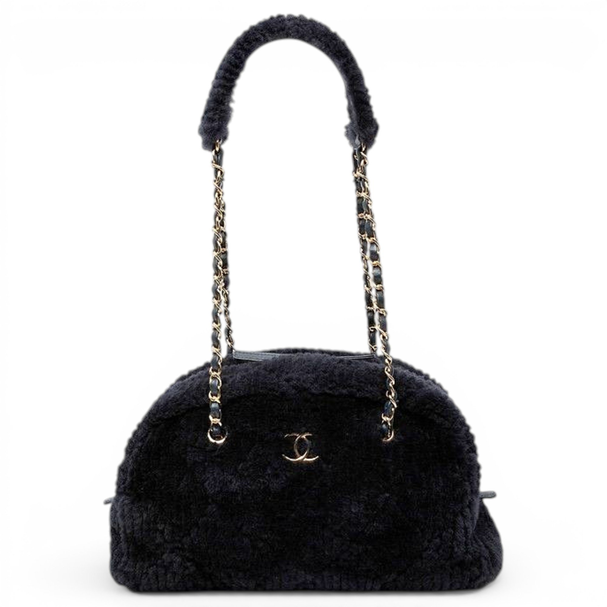 Bowling Bag leather handbag