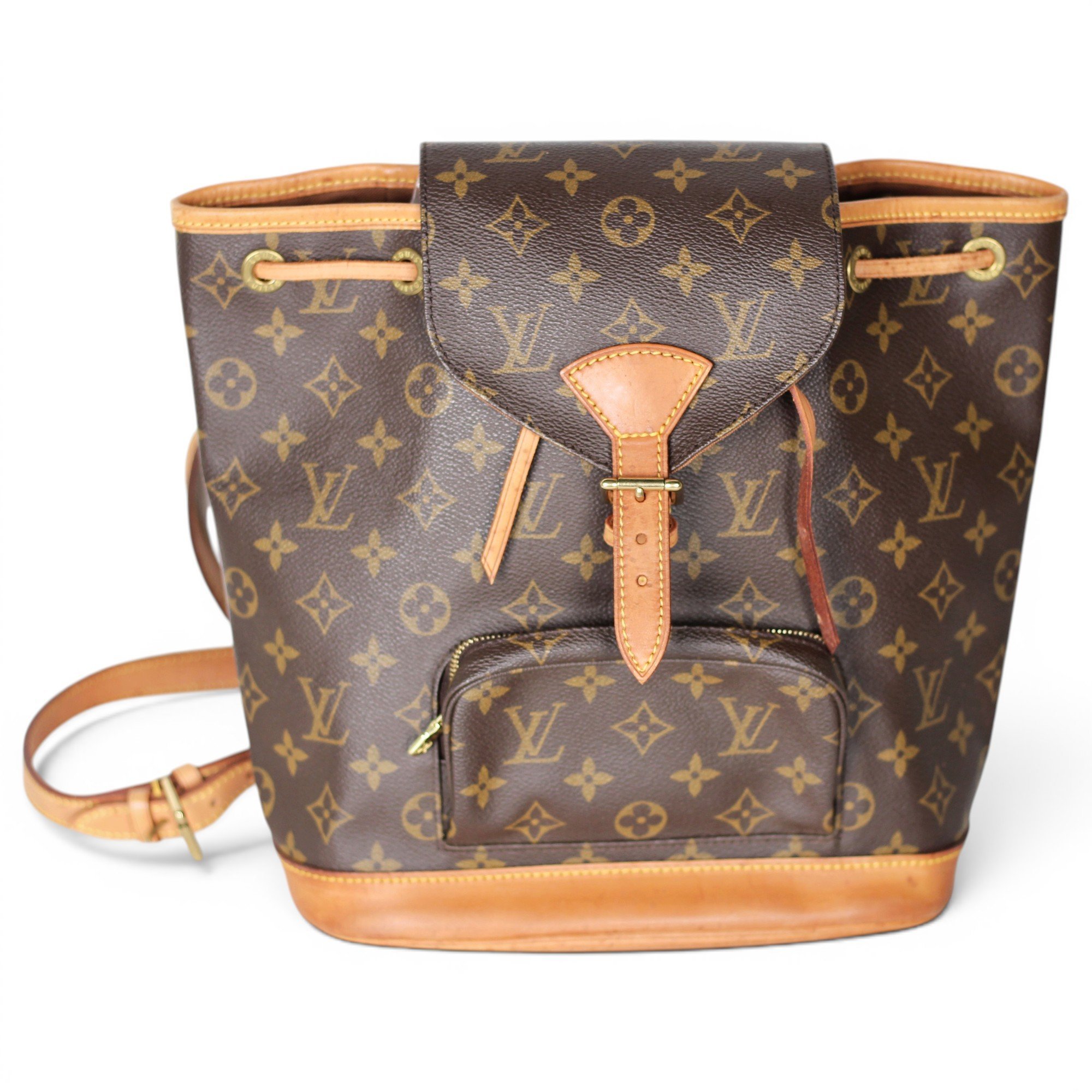 Montsouris Vintage cloth backpack