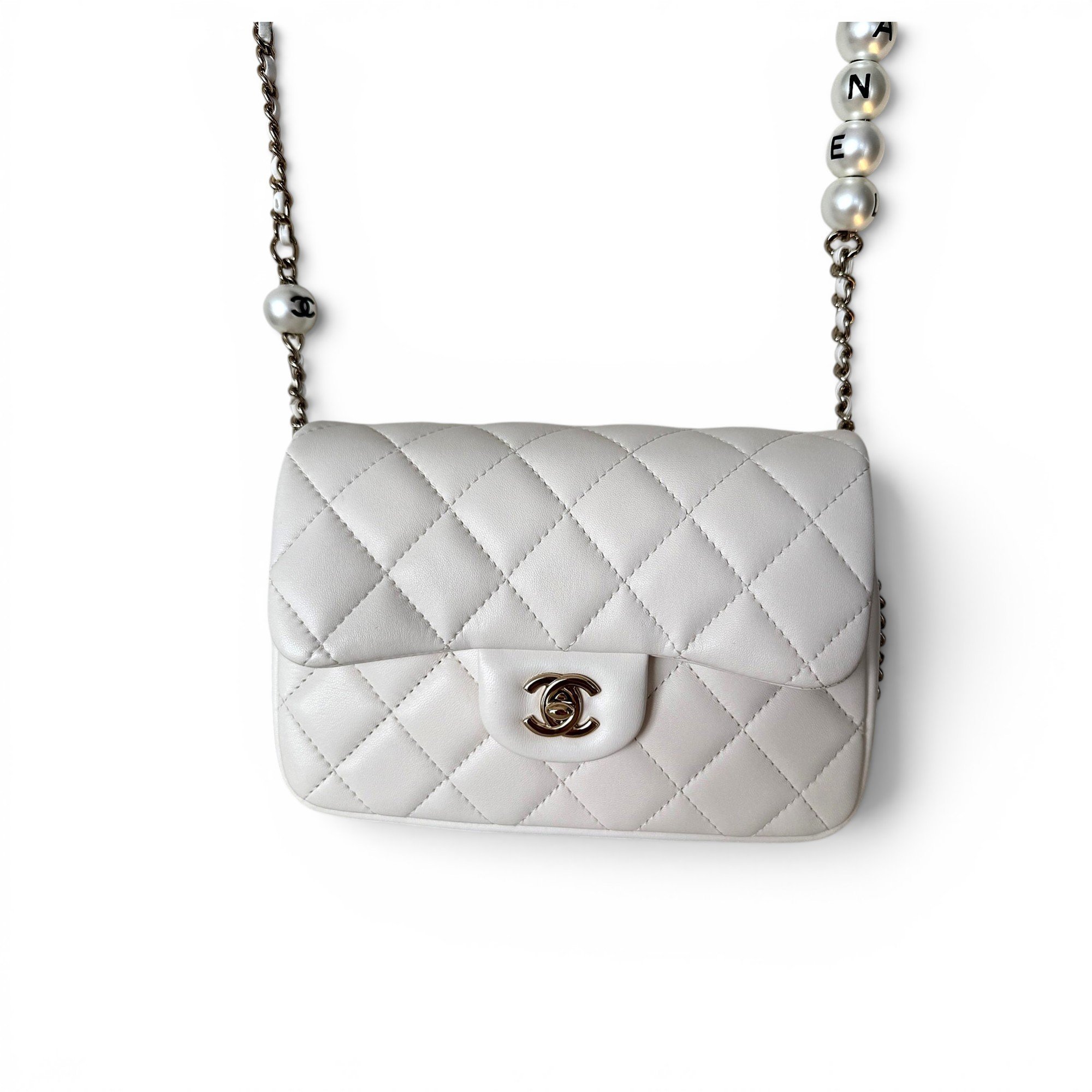 Pearl Bag leather handbag