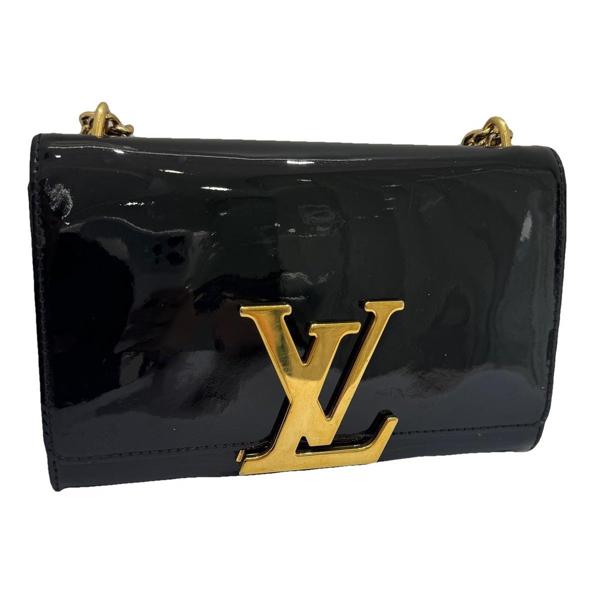 Louise patent leather crossbody bag