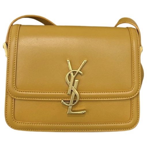 Solférino leather handbag