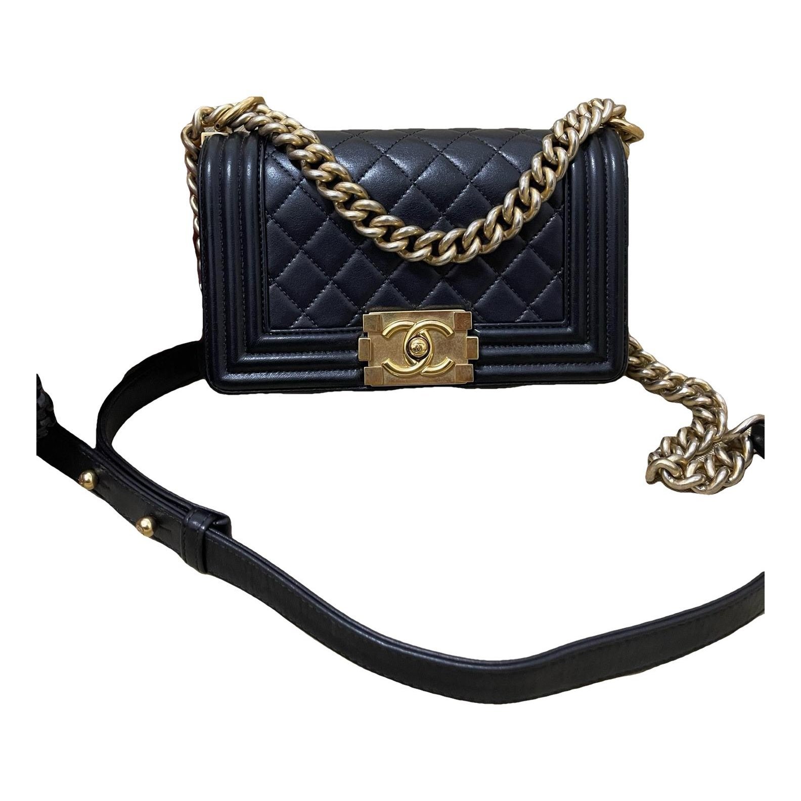 Boy leather handbag