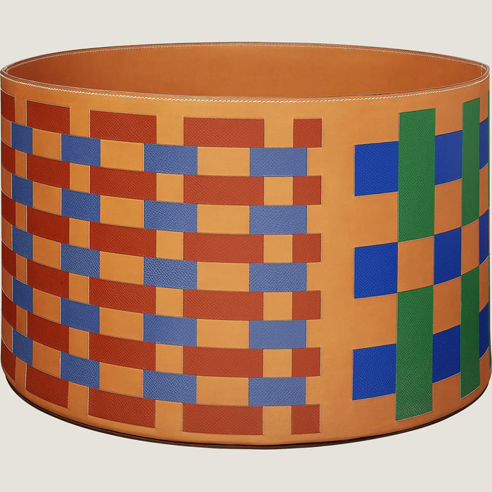 Naturel Rubans Casaque Blanket Basket