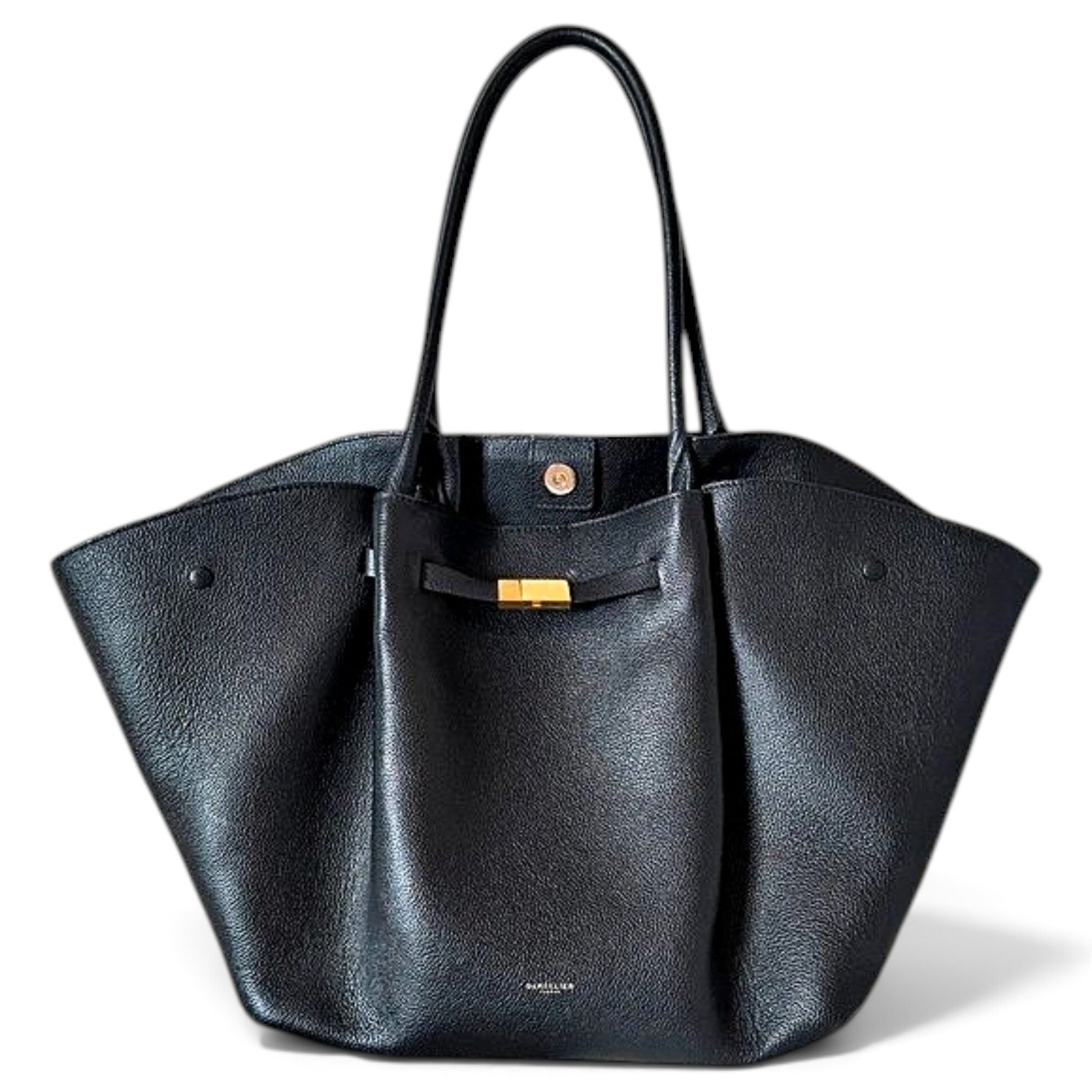 Leather tote