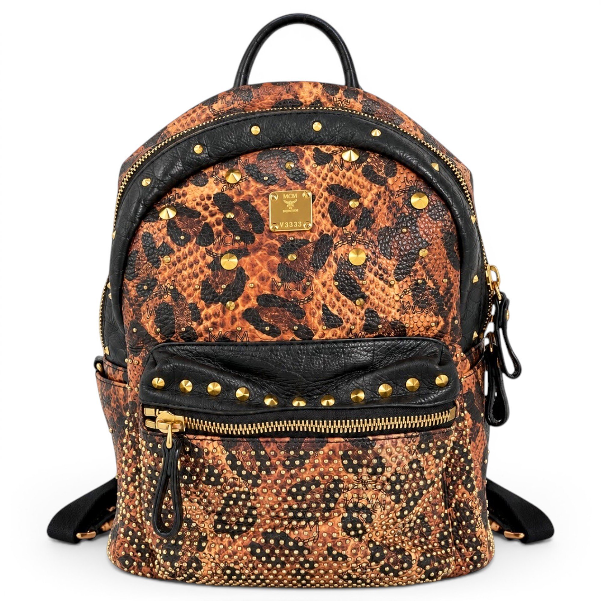 Stark leather backpack
