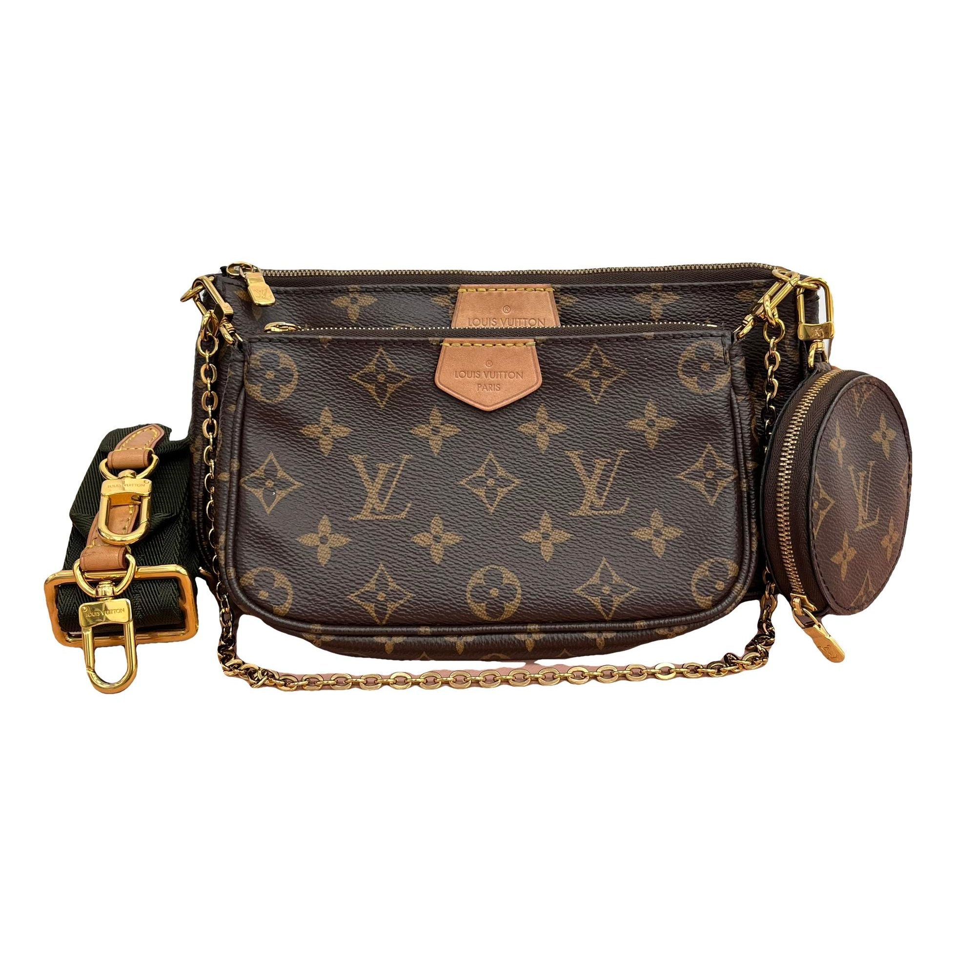 Multi Pochette Accessoires leather handbag