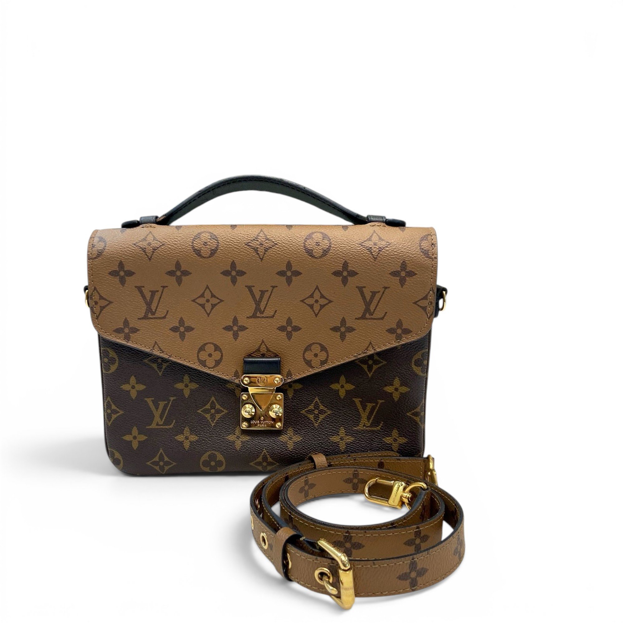 Metis leather handbag