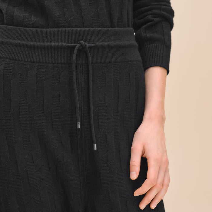 Noir "H" Jogging Pants