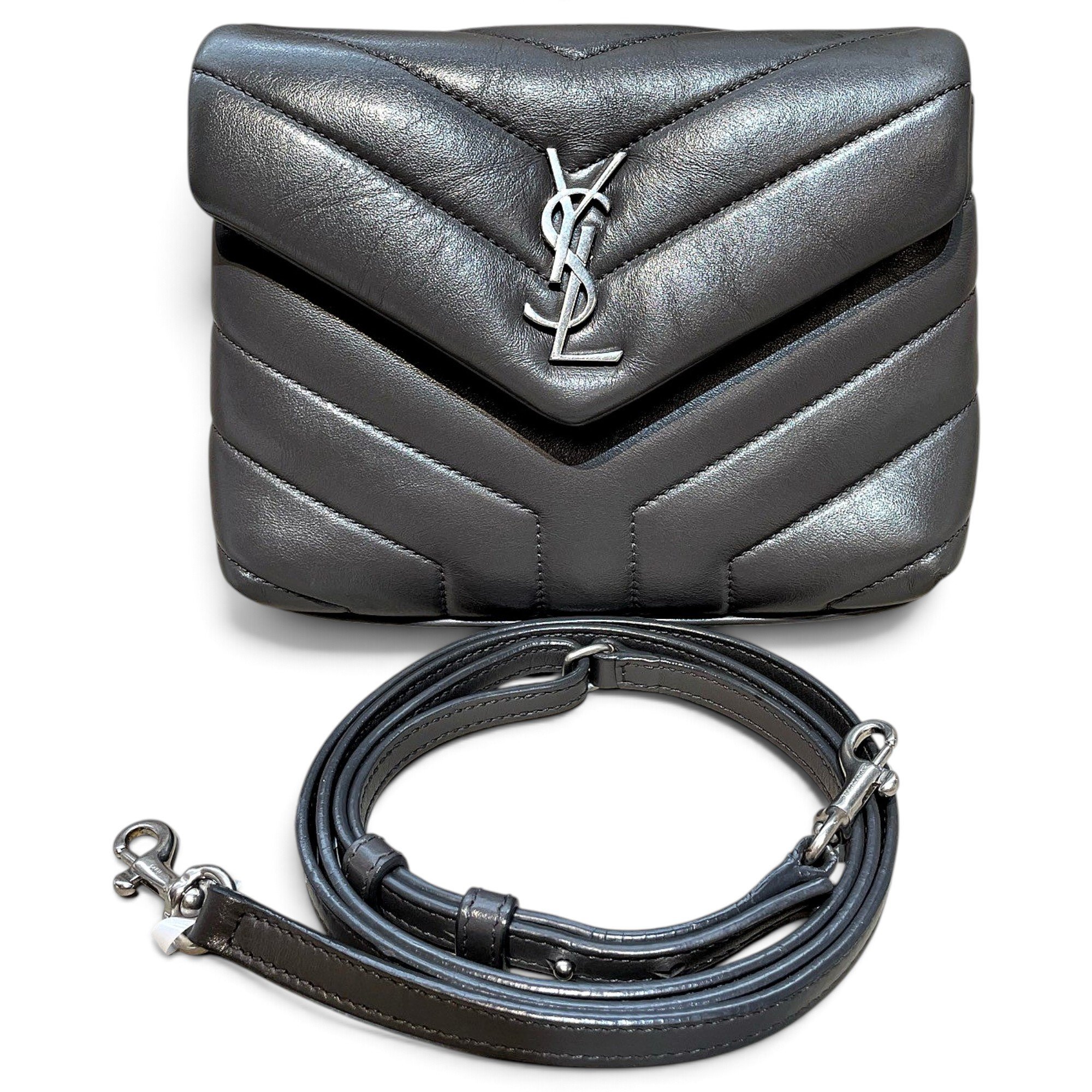 Loulou leather crossbody bag