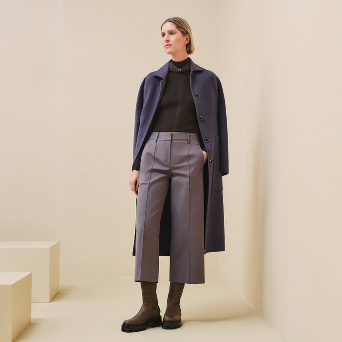 Gris Pierre Cropped Pants