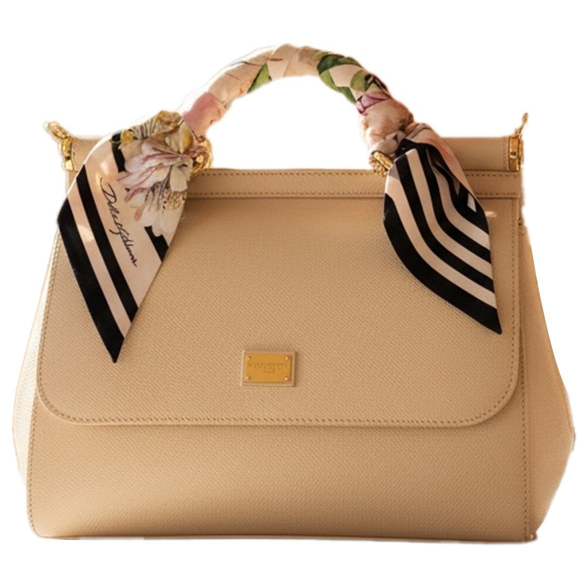 Dolce & Gabbana Sicily leather handbag
