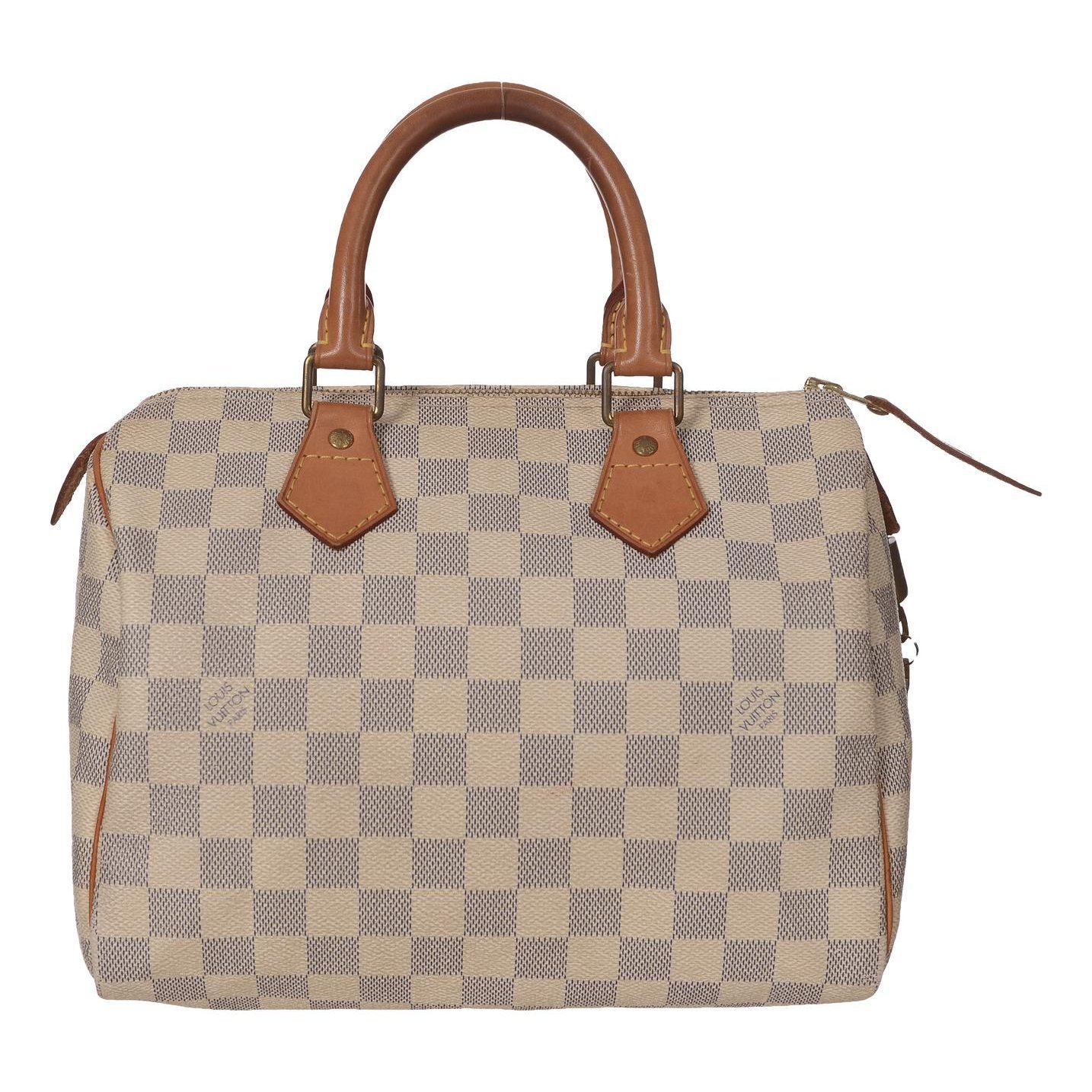 Speedy leather handbag