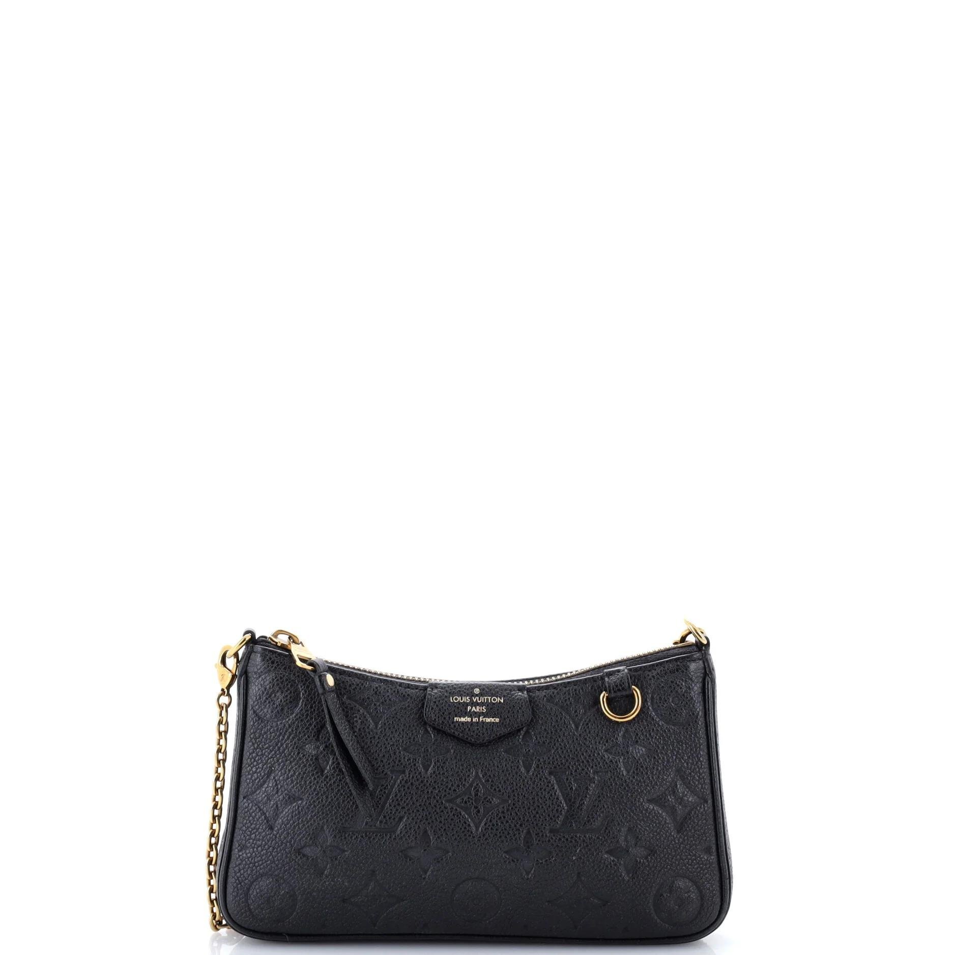 Easy Pouch On Strap leather handbag