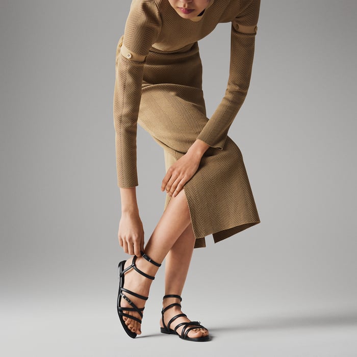 Noir Lullaby Sandal