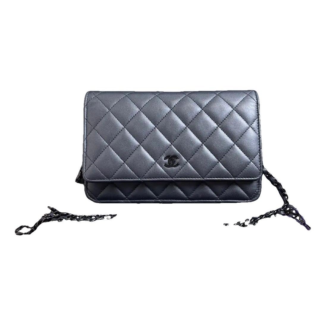 Wallet On Chain Timeless/Classique leather crossbody bag