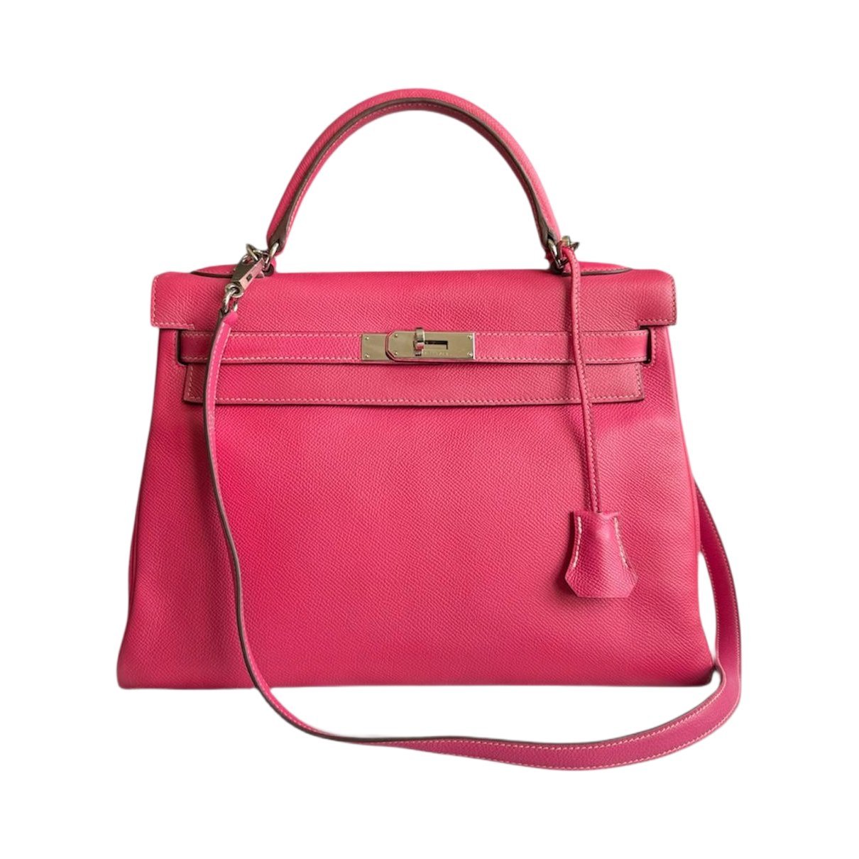 Hermes Kelly 32 Handbag Pink 2011