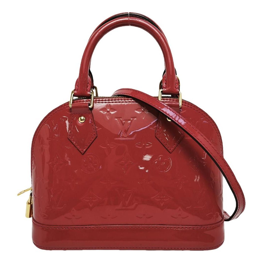 Alma BB patent leather handbag