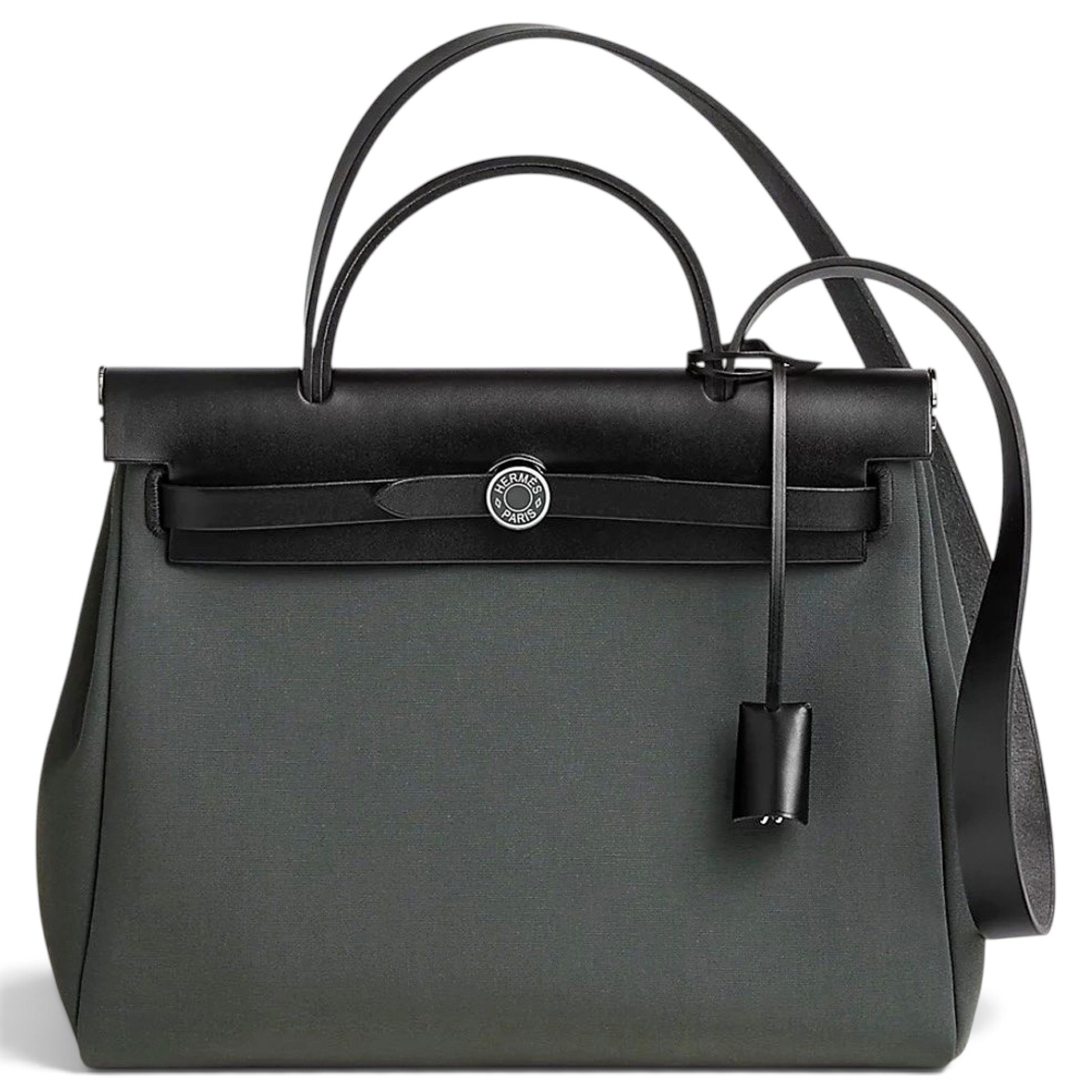 Hermes Herbag Handbag Noir
